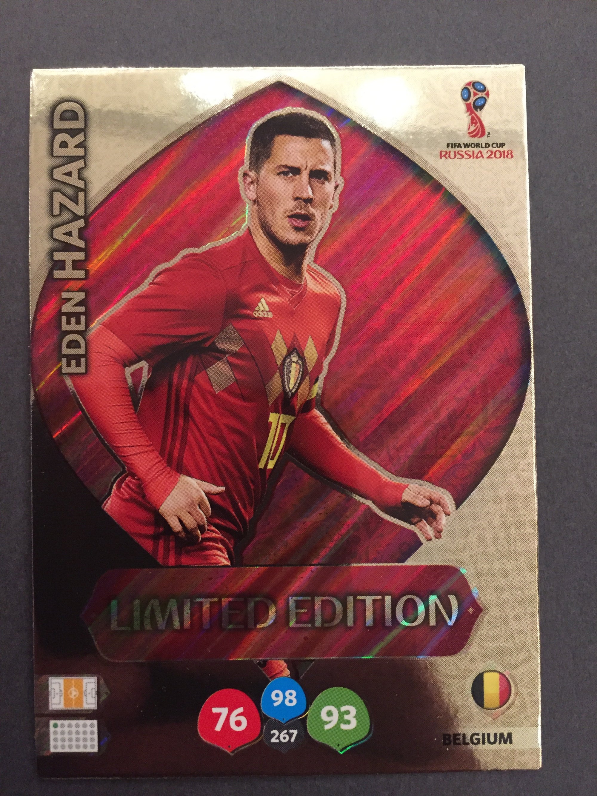 LIMITED EDITION - EDEN HAZARD - BELGIUM