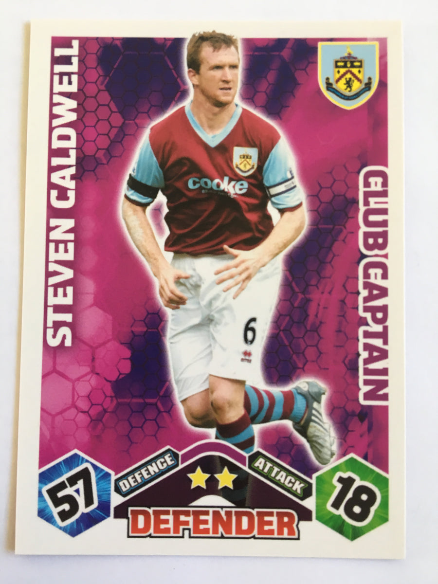 CC041. STEVEN CALDWELL - BURNLEY - CLUB CAPTAIN
