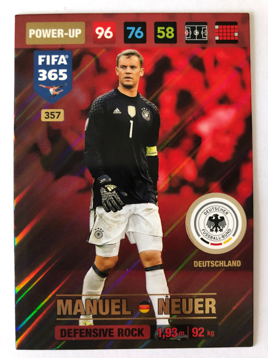 357. MANUEL NEUER - DEUTSCHLAND - POWER-UP - DEFENSIVE ROCK