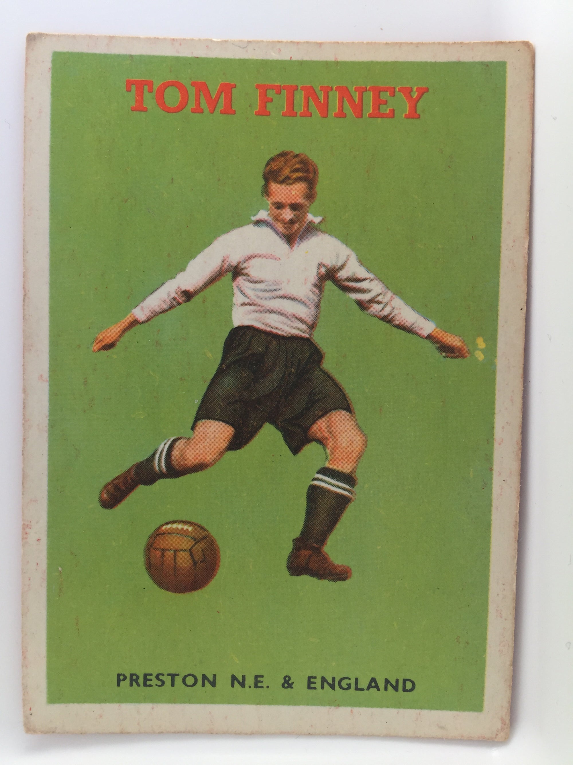 032. TOM FINNEY - PRESTON NORTH END
