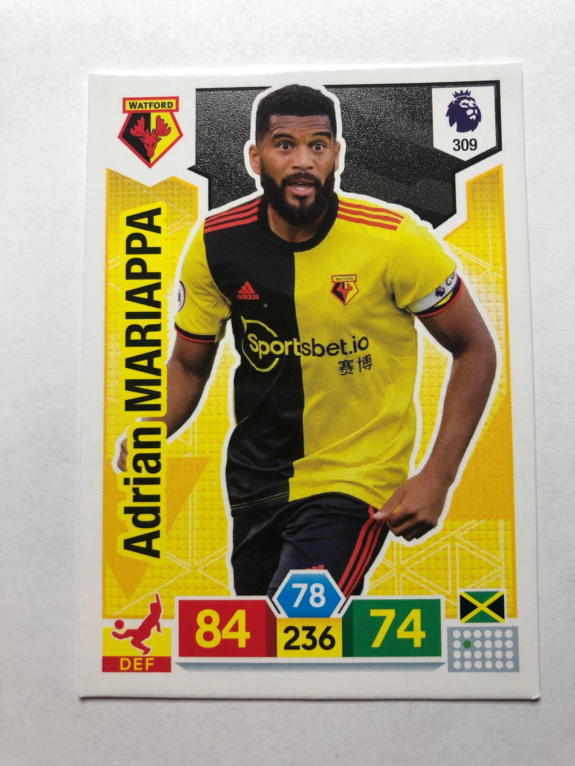 309. ADRIAN MARIAPPA - WATFORD