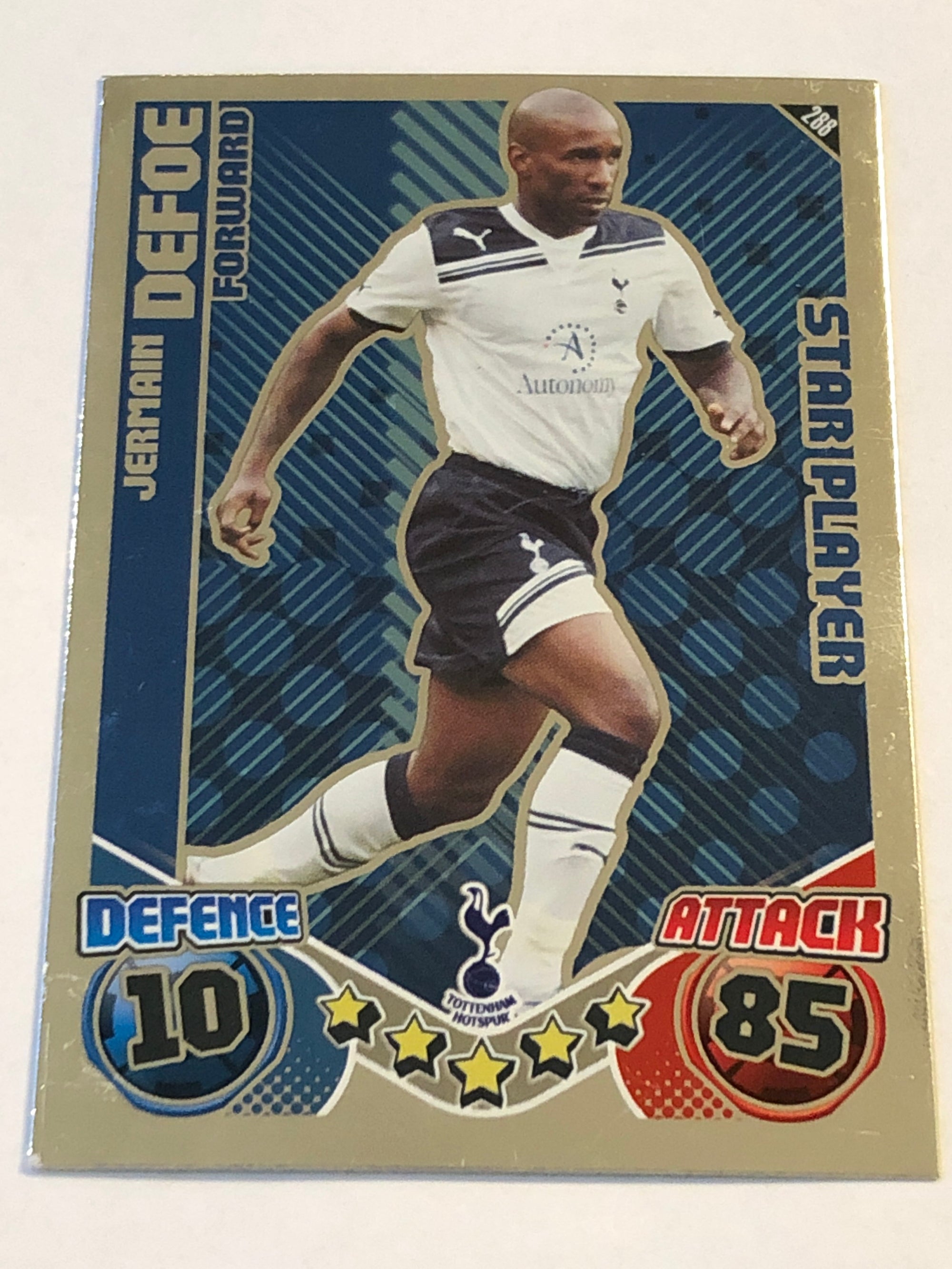 288. JERMAIN DEFOE - TOTTENHAM - STAR PLAYER