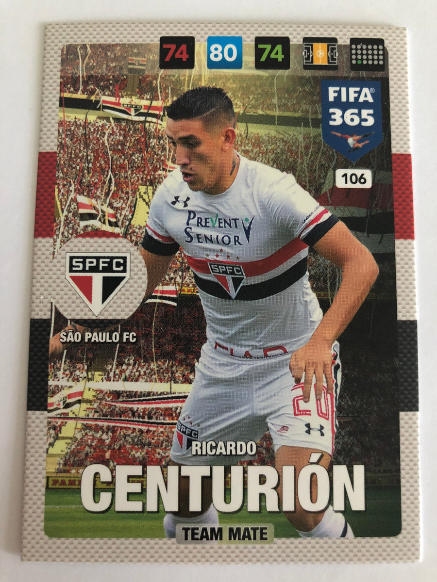 106. RICARDO CENTURIÓN - SÄO PAULO FC - TEAM MATE