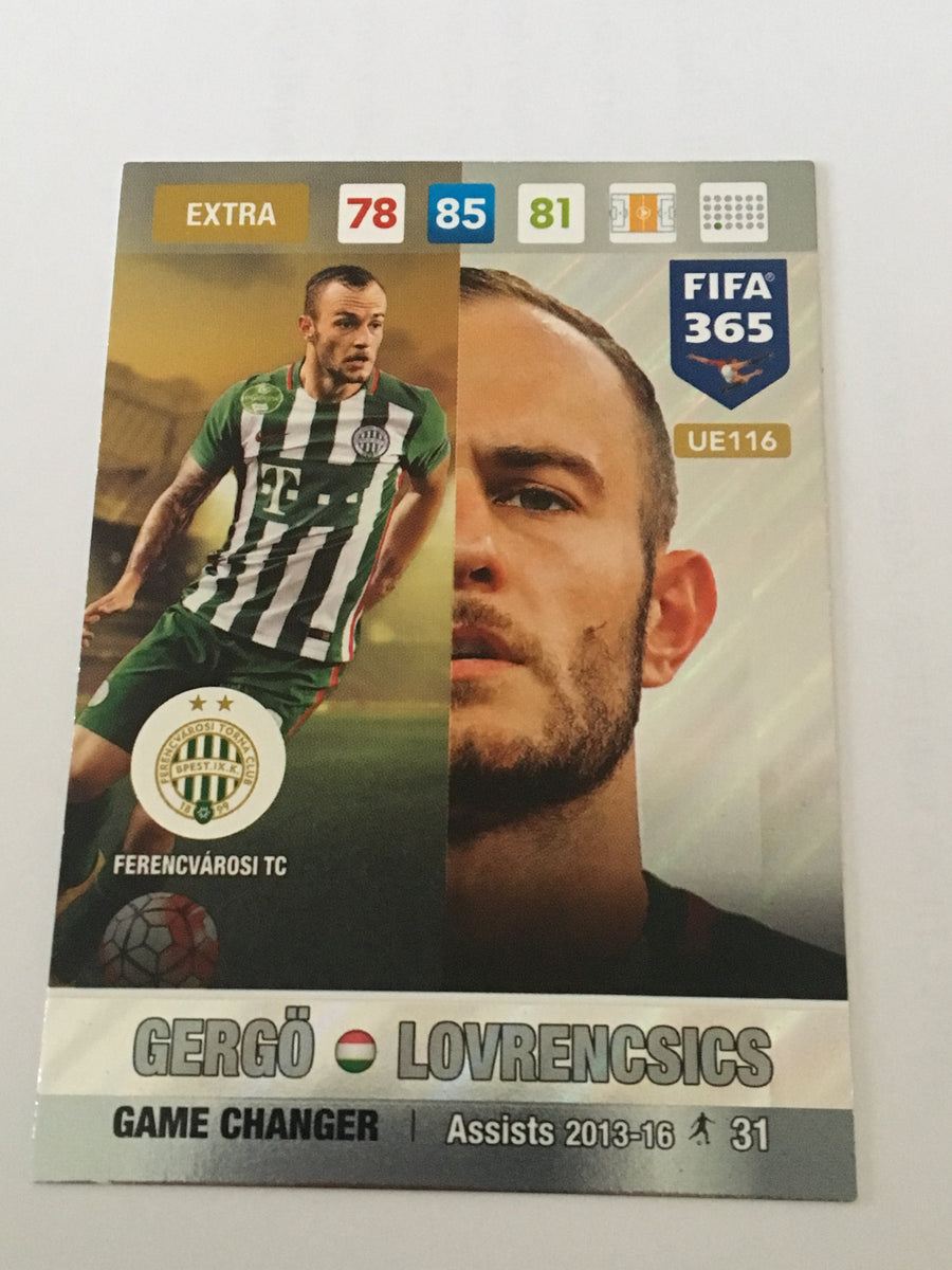 UE116 - GERGÖ LOVRENCSICS - FERENCVÁROSI TC - EXTRA - GAME CHANGER
