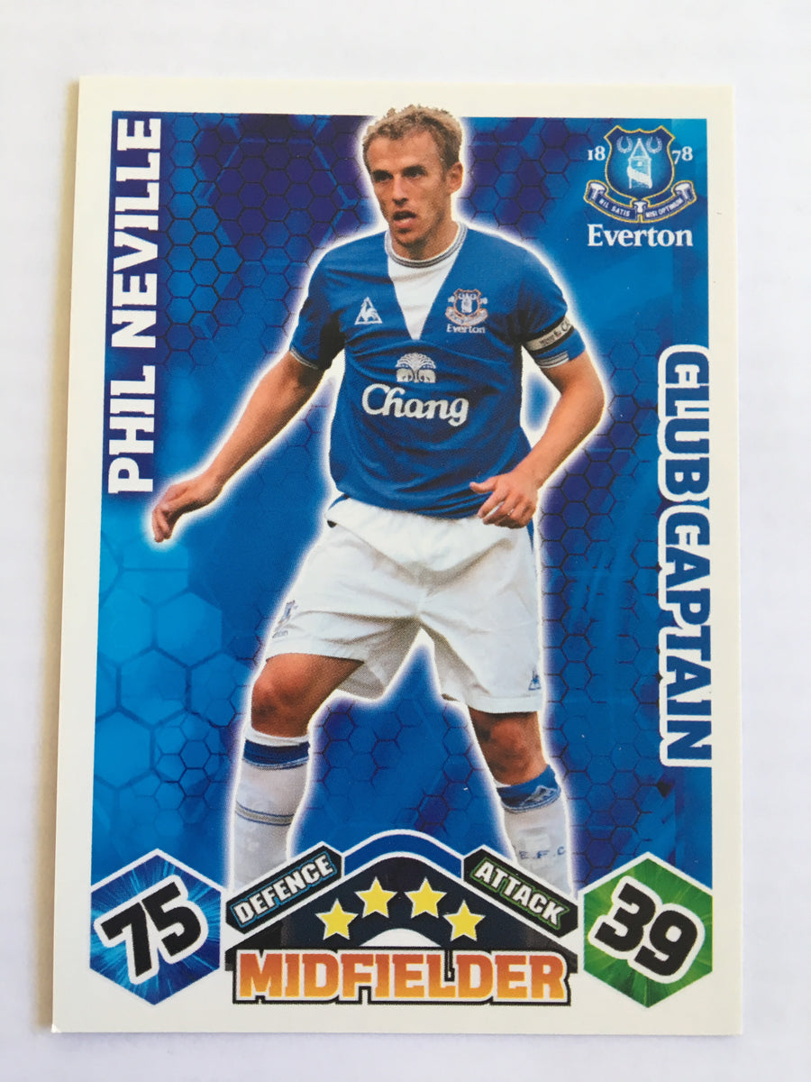 CC053. PHIL NEVILLE - EVERTON - CLUB CAPTAIN