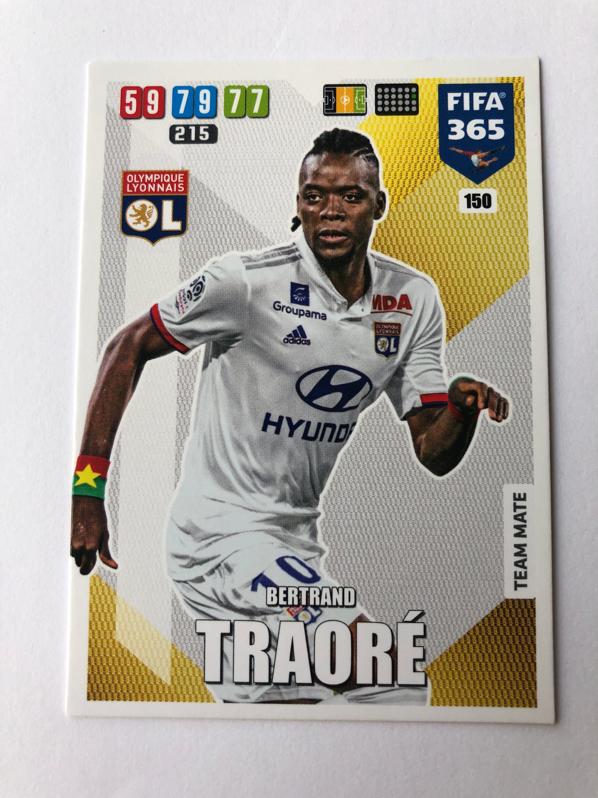 150. BERTRAND TRAORE - OLYMPIQUE LYONNAIS - TEAM MATE
