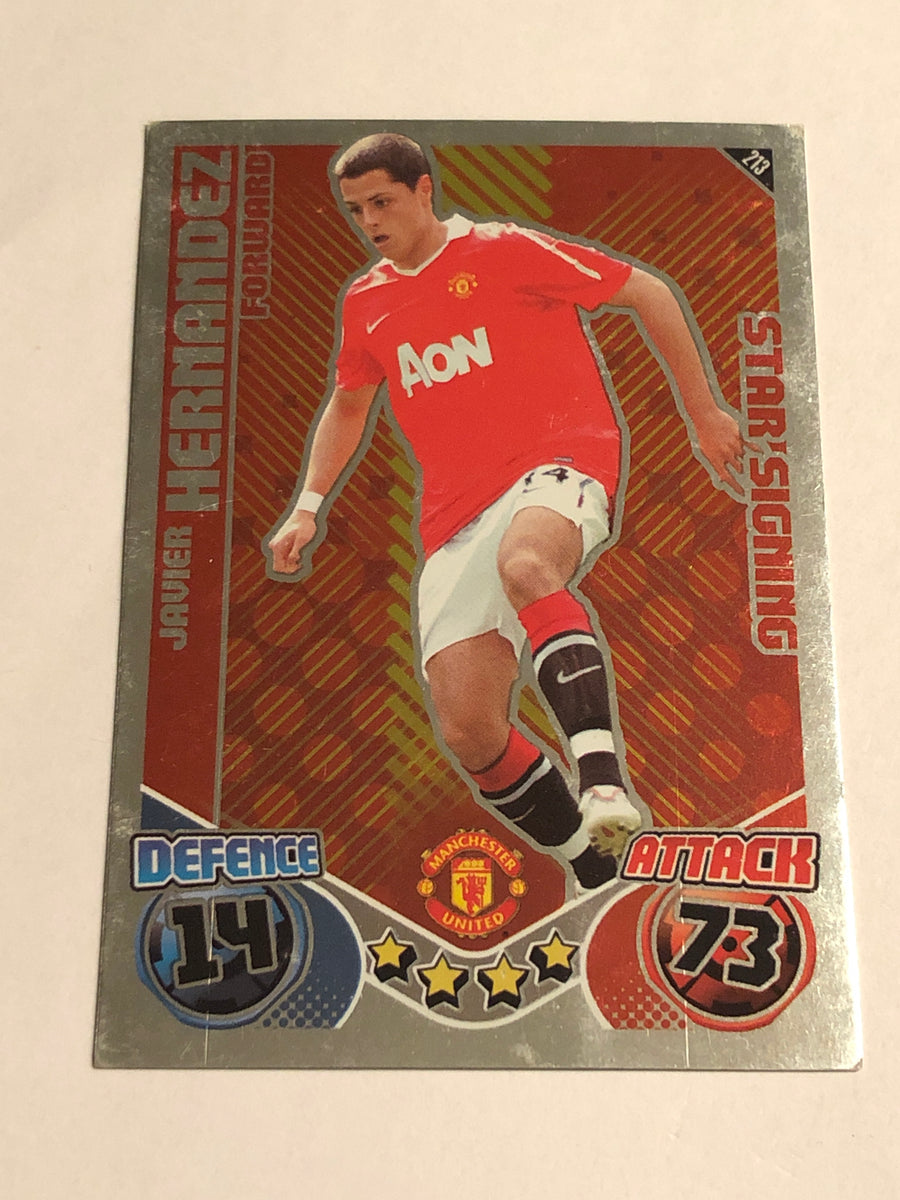 213. JAVIER HERNANDEZ - MANCHESTER UNITED - STAR SIGNING