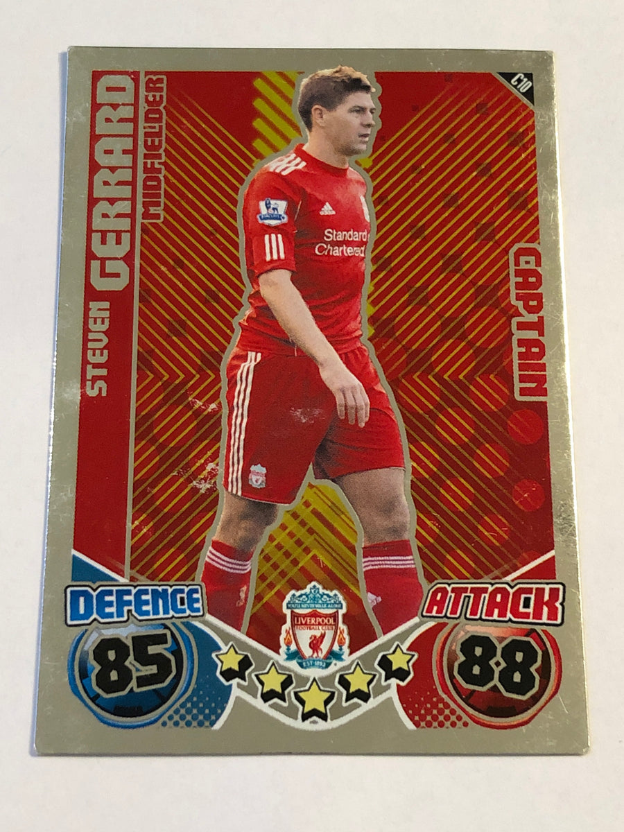 C10. STEVEN GERRARD - LIVERPOOL - CAPTAIN