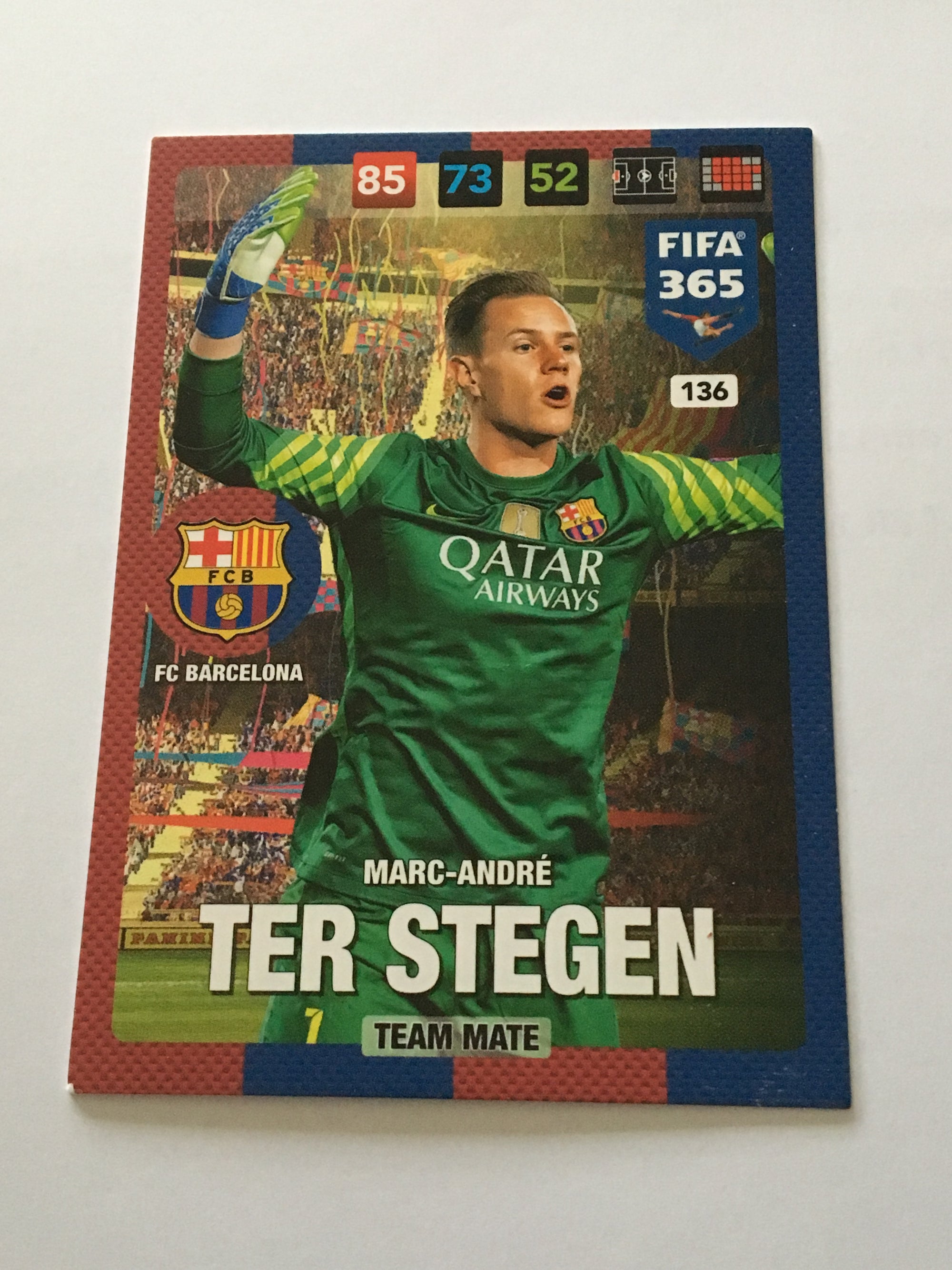 136. MARC-ANDRÉ TER STEGEN - FC BARCELONA - TEAM MATE
