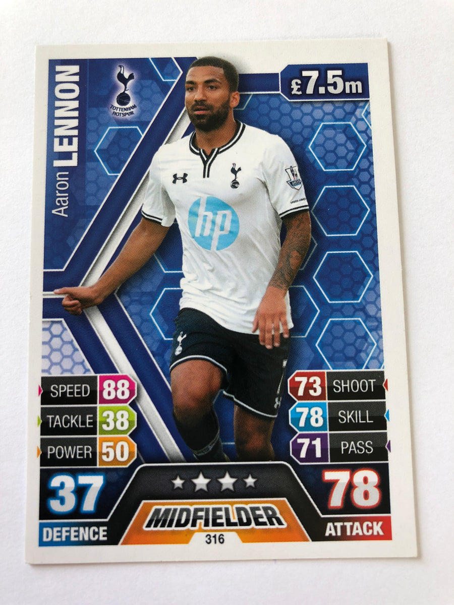 316. AARON LENNON - TOTTENHAM HOTSPUR