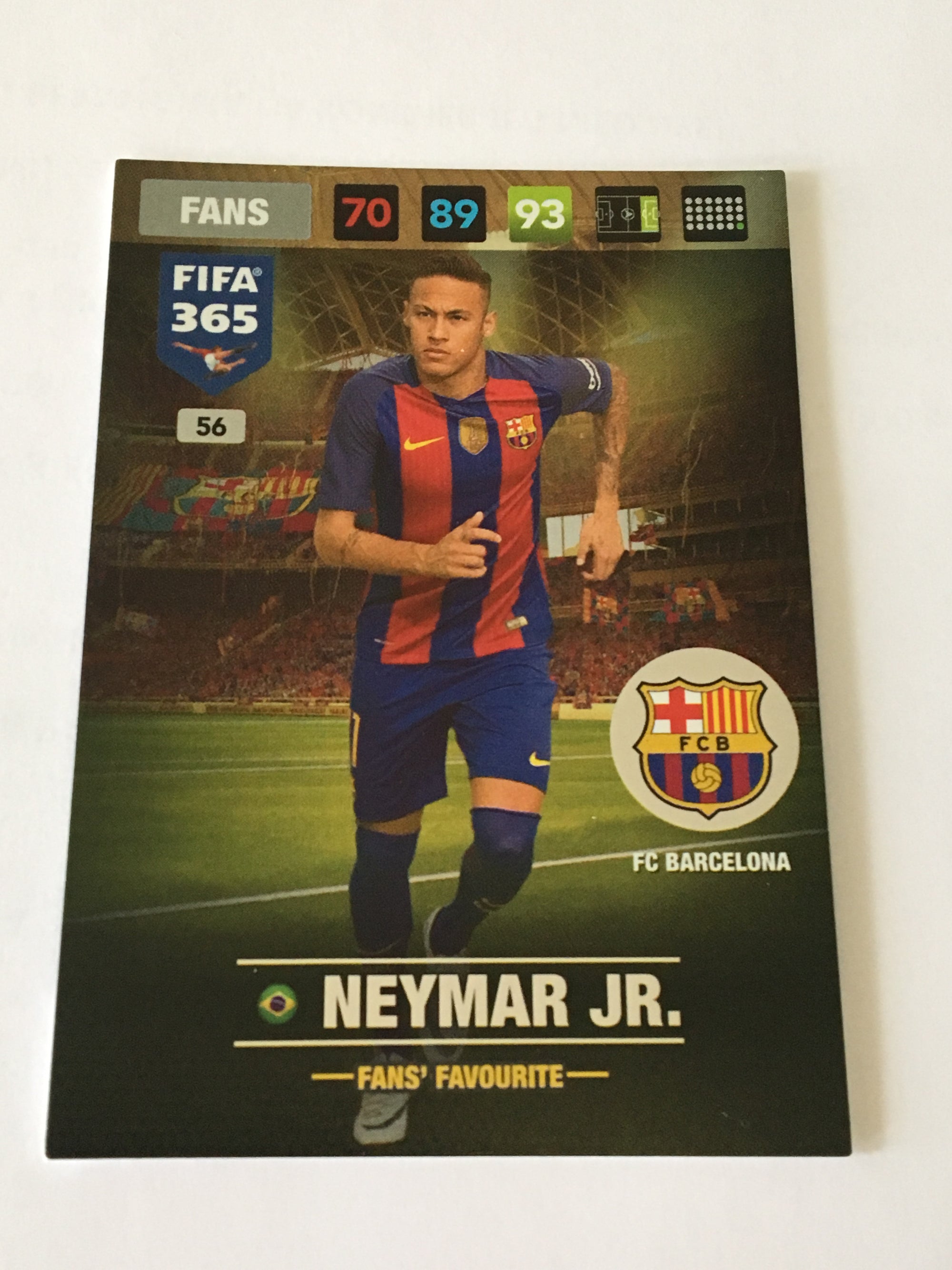 056. NEYMAR JR. - FC BARCELONA - FANS - FAN’S FAVOURITE
