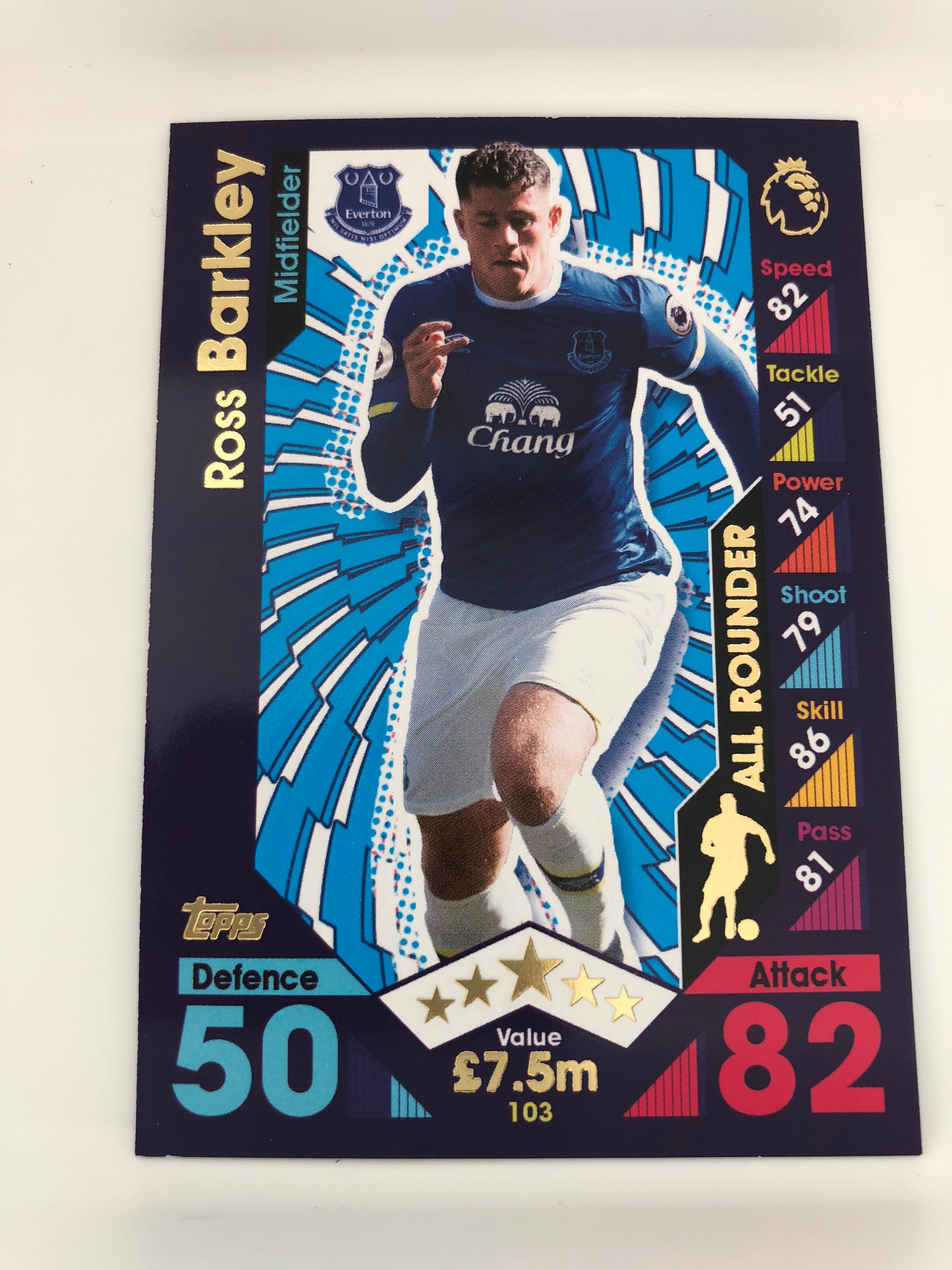 103. ROSS BARKLEY - EVERTON - ALL ROUNDER