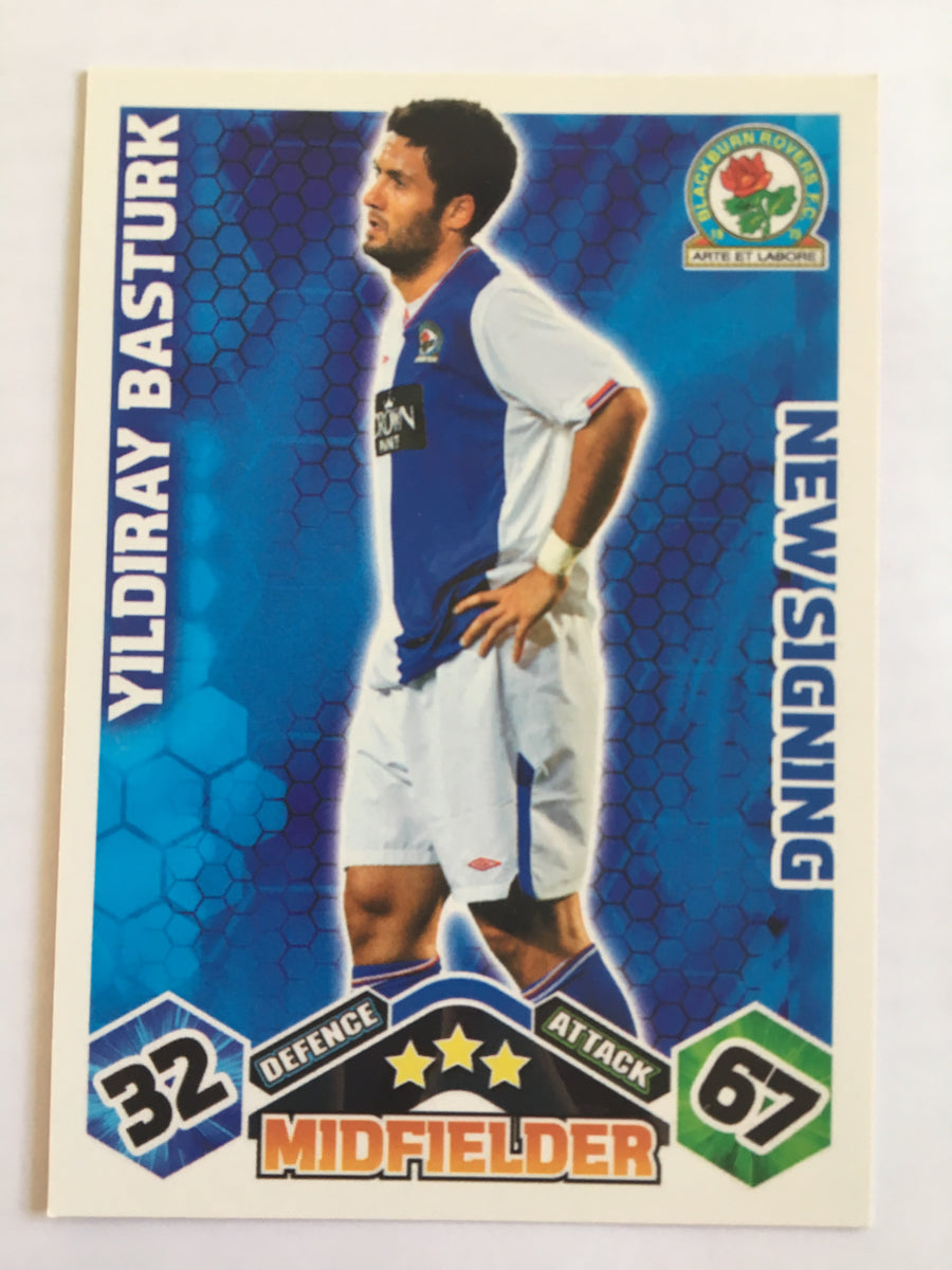 NS029. YILDIRAY BASTURK - BLACKBURN ROVERS - NEW SIGNING