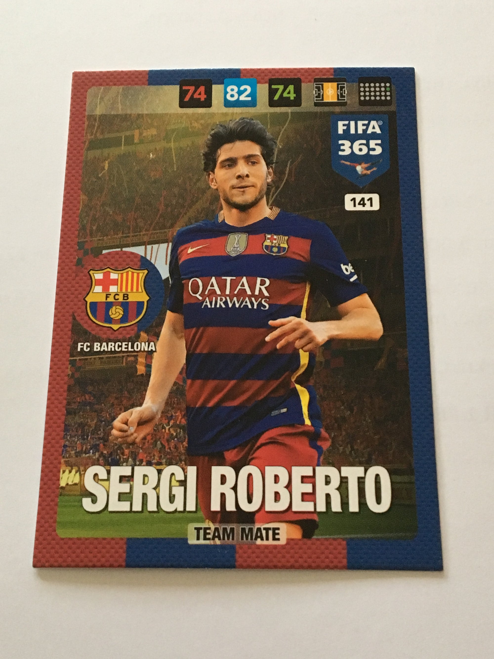 141. SERGI ROBERTO - FC BARCELONA - TEAM MATE