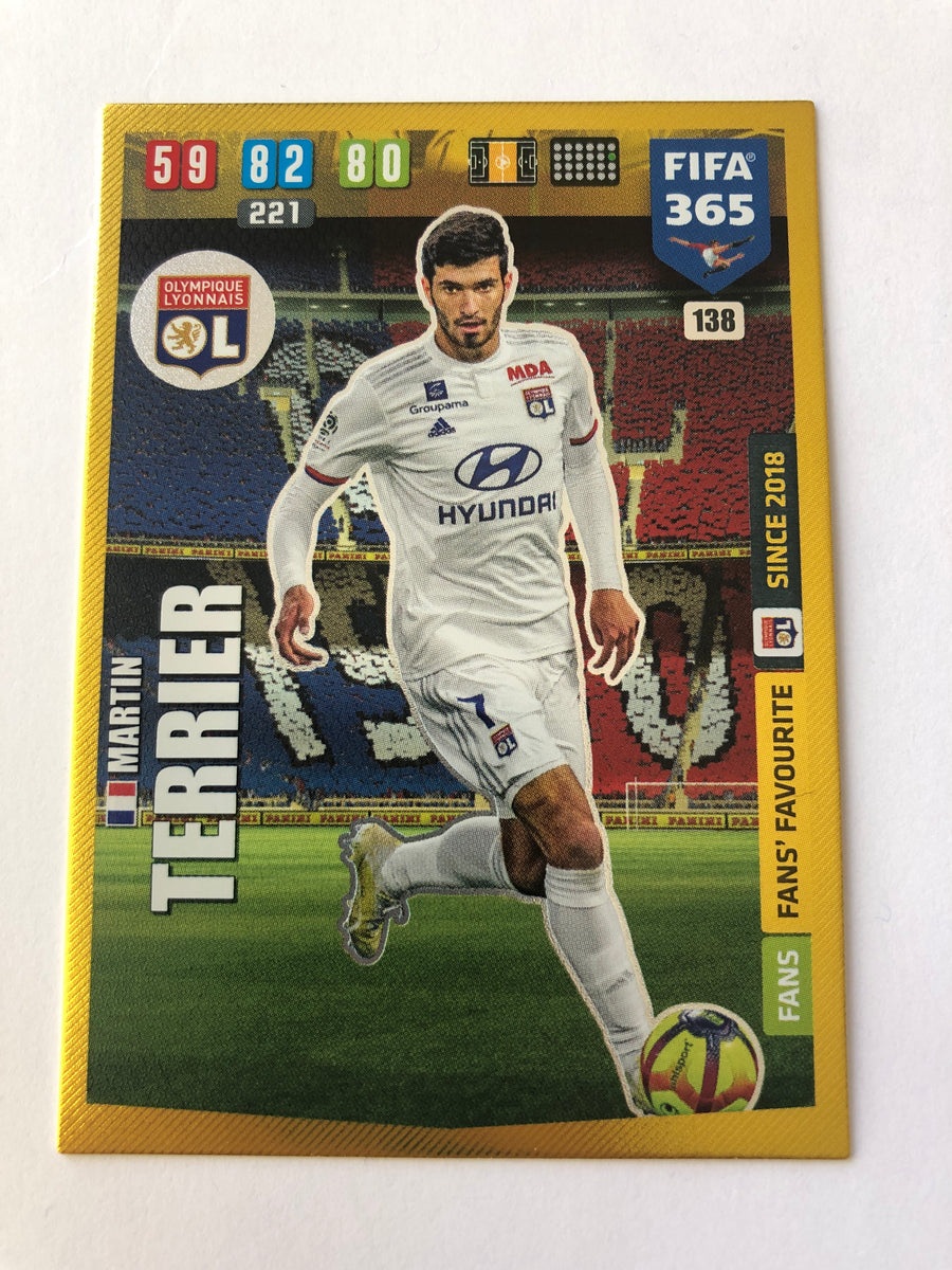 138. MARTIN TERRIER - OLYMPIQUE LYONNAIS - FANS FANS’ FAVOURITE