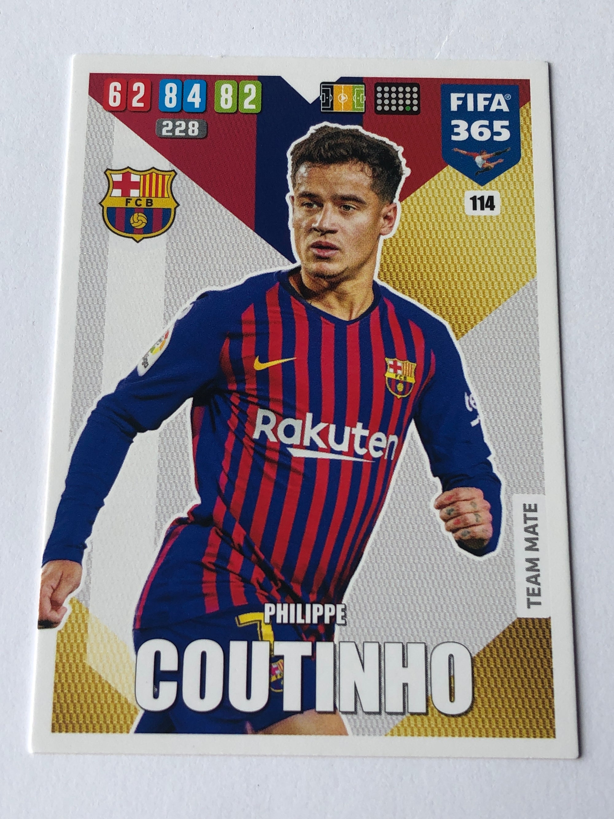 114. PHILIPPE COUTINHO - BARCELONA - TEAM MATE
