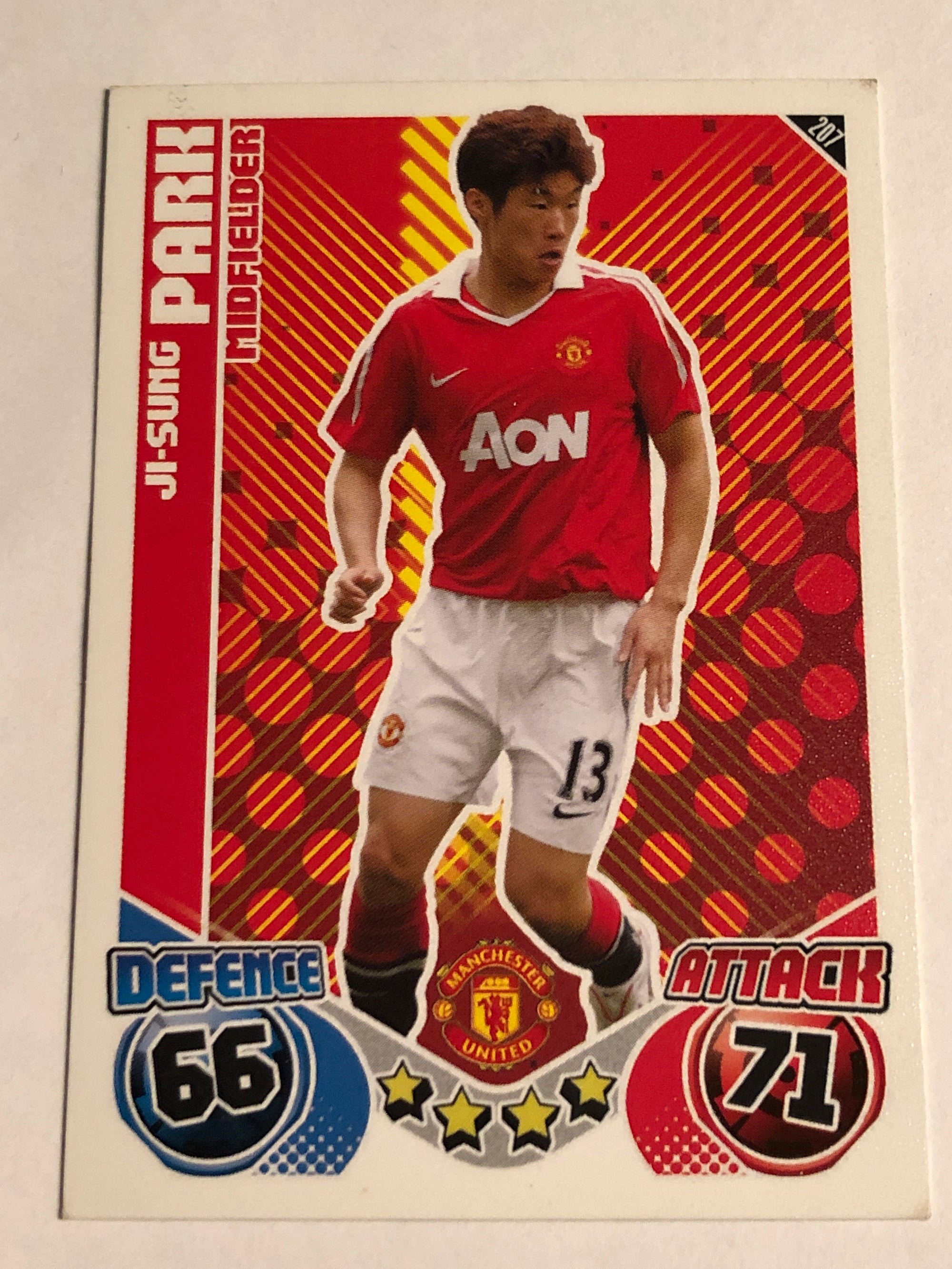 207. JI-SUNG PARK - MANCHESTER UNITED