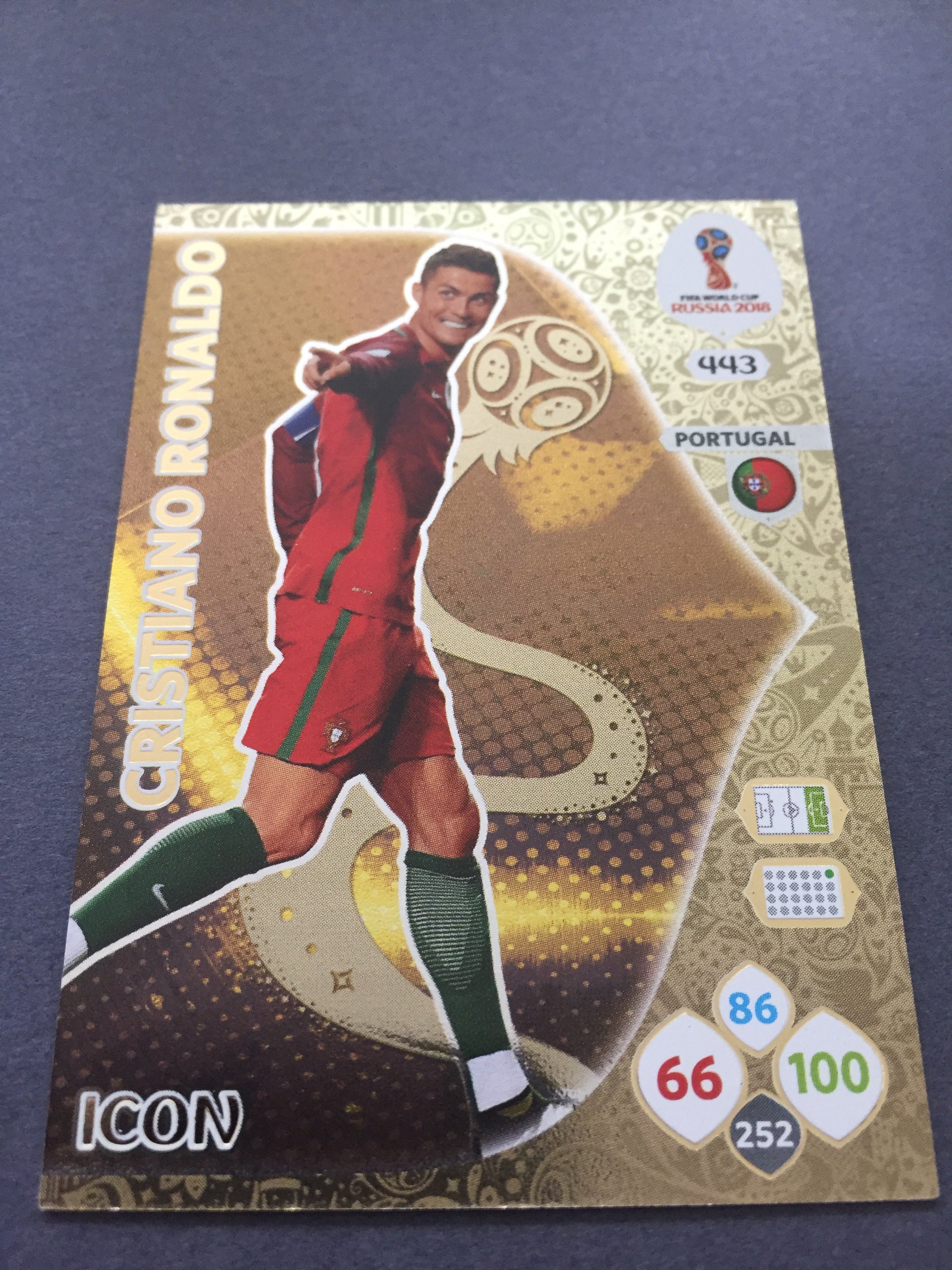 443. CRISTIANO RONALDO - PORTUGAL - ICON