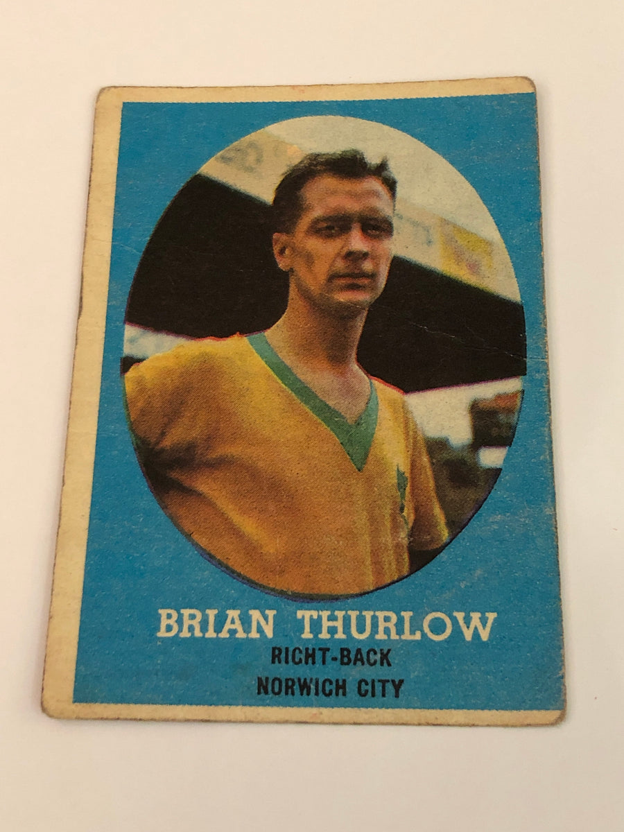032. BRIAN THURLOW - NORWICH CITY