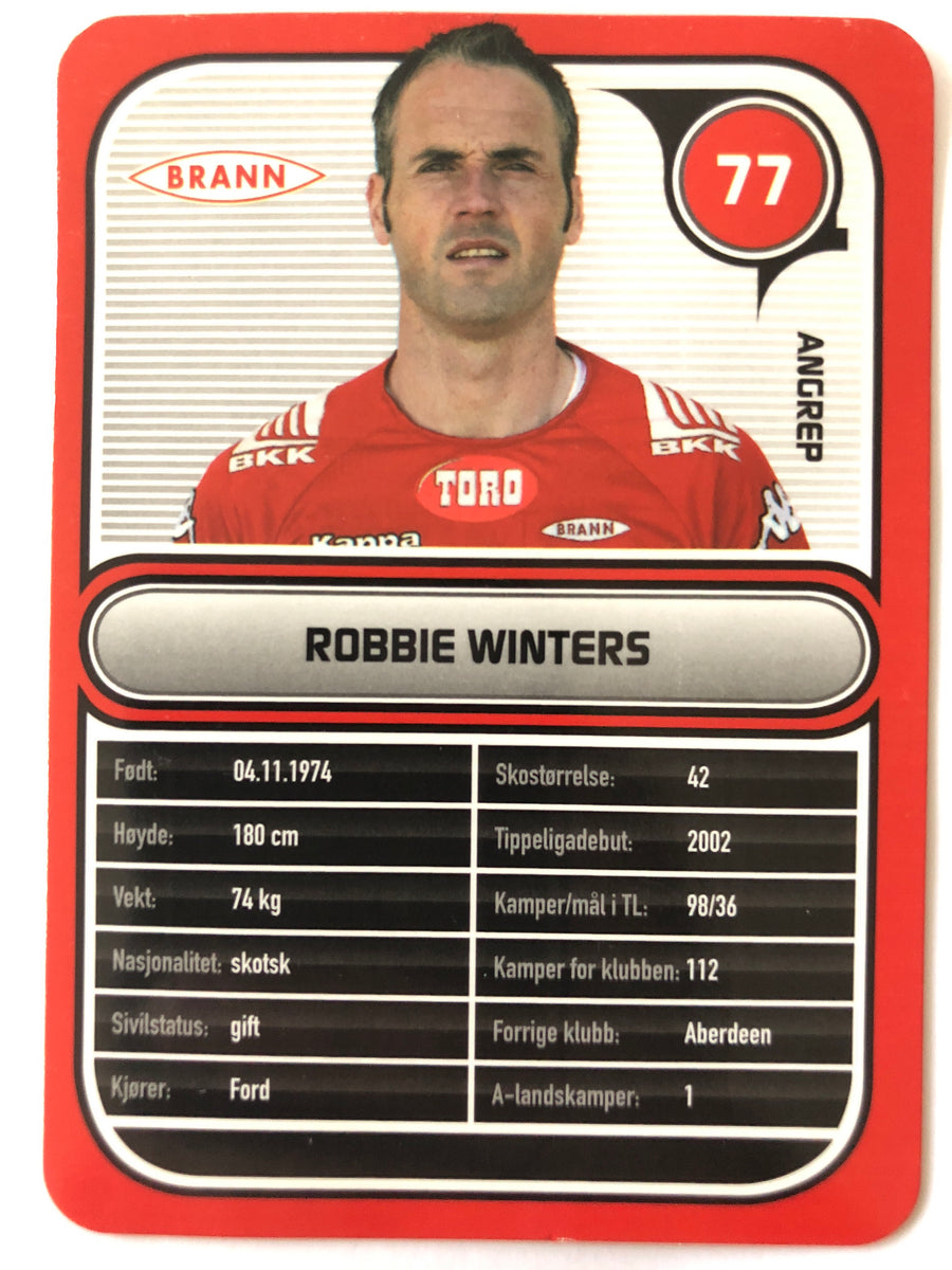 BRANN 077. ROBBIE WINTERS