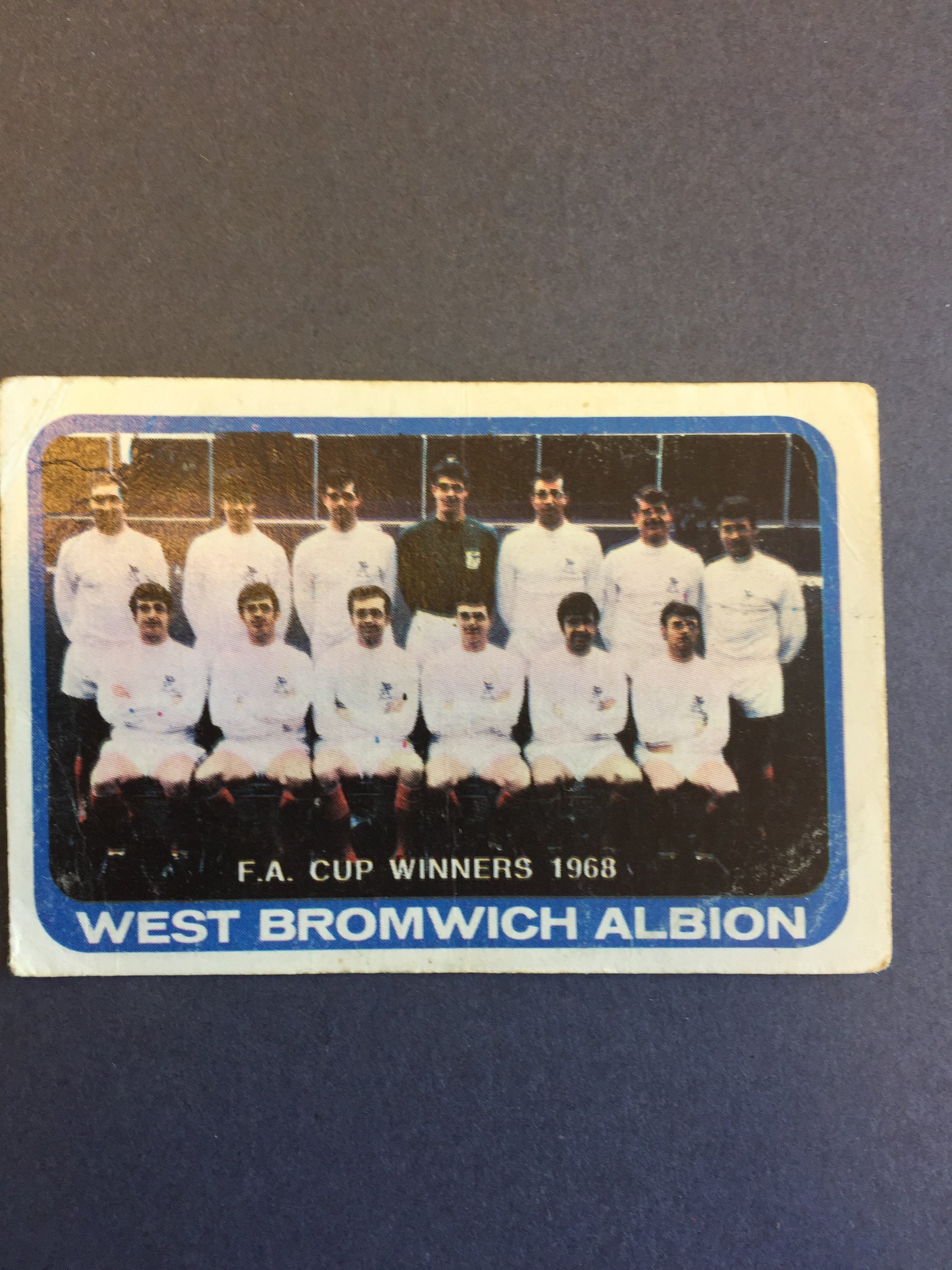 001. West Bromwich Albion Ukrysset sjekkliste