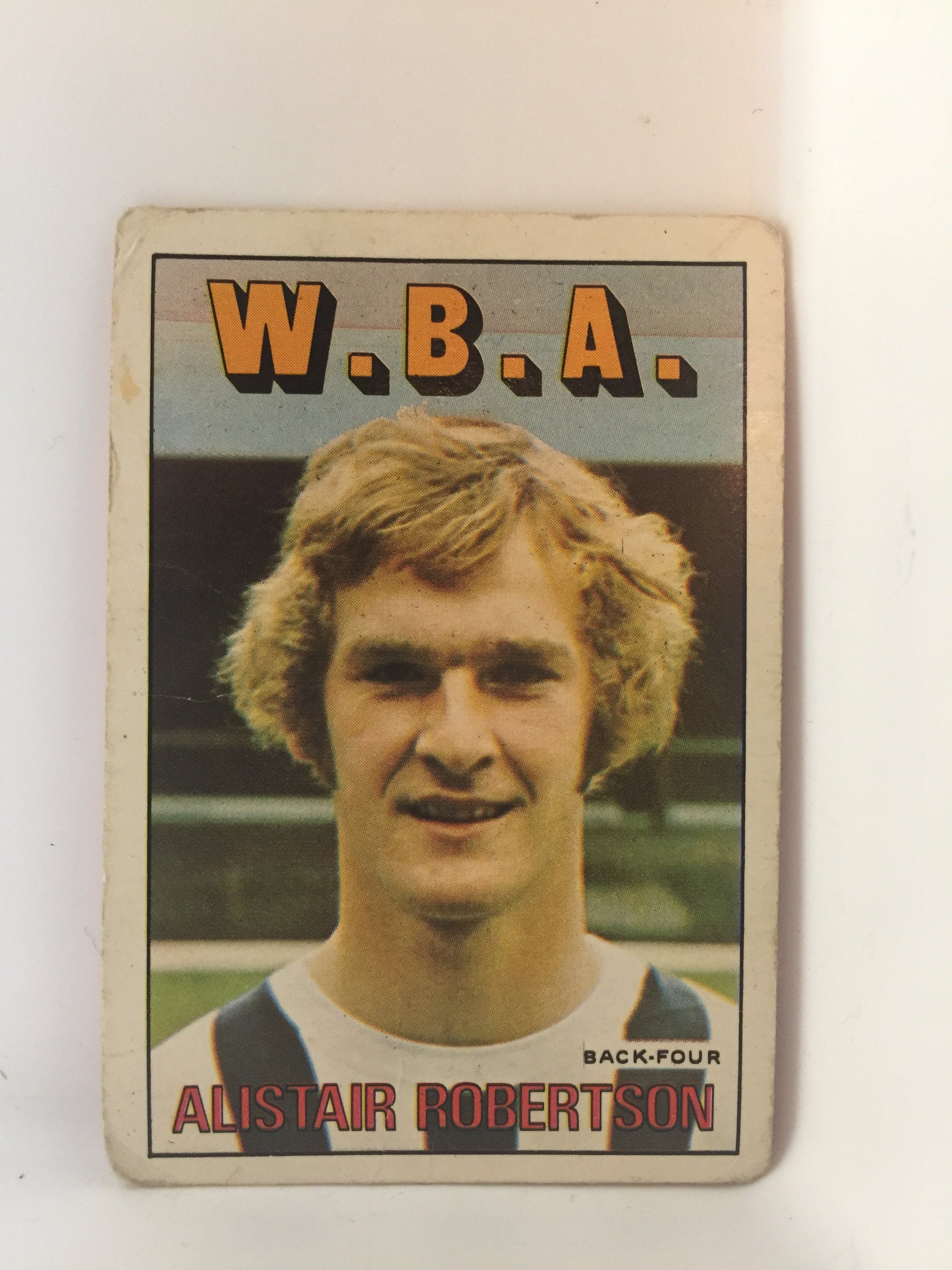 199. ALISTAIR ROBERTSON - WEST BROMVICH ALBION
