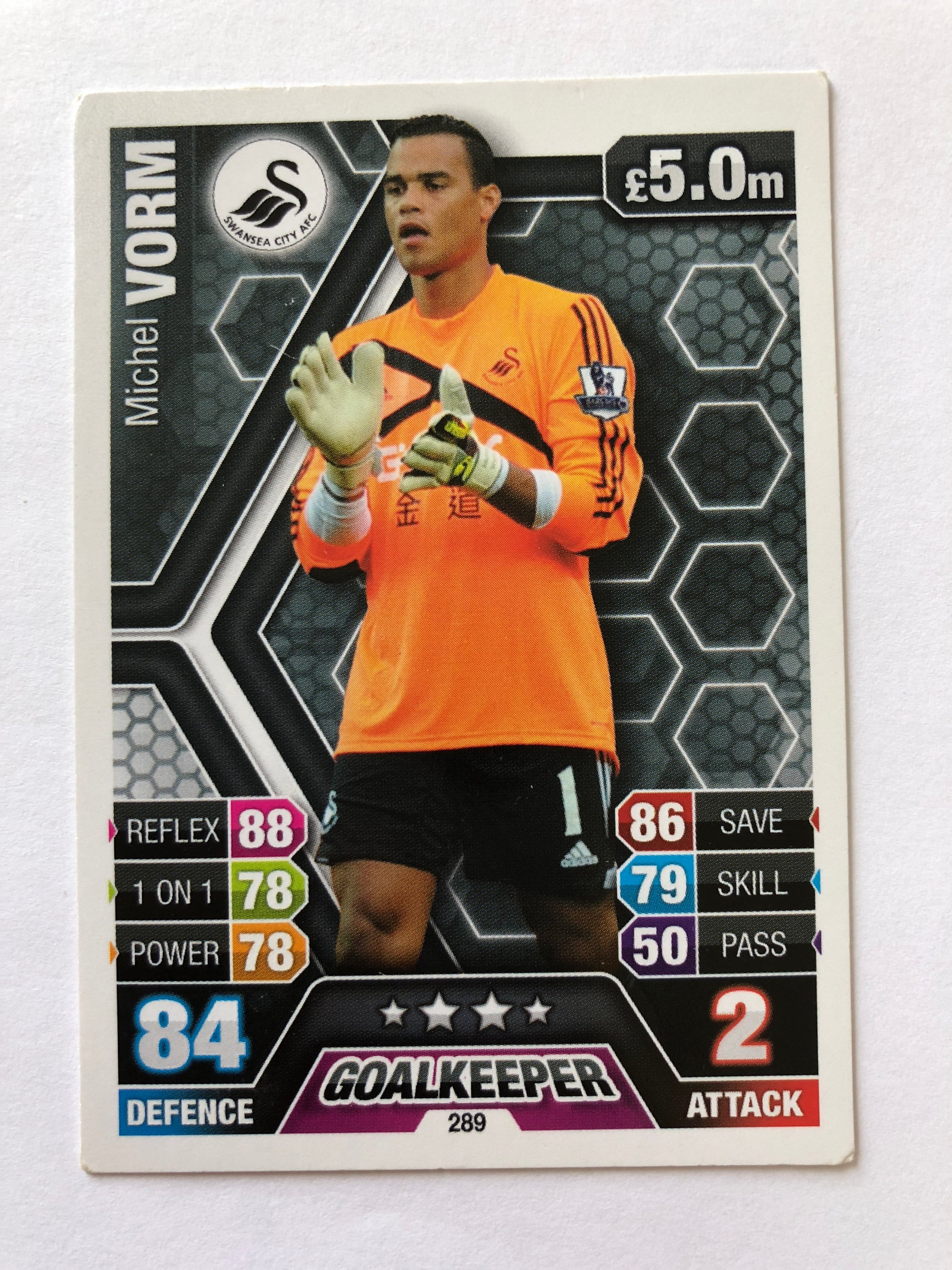 289. MICHEL VORM - SWANSEA CITY