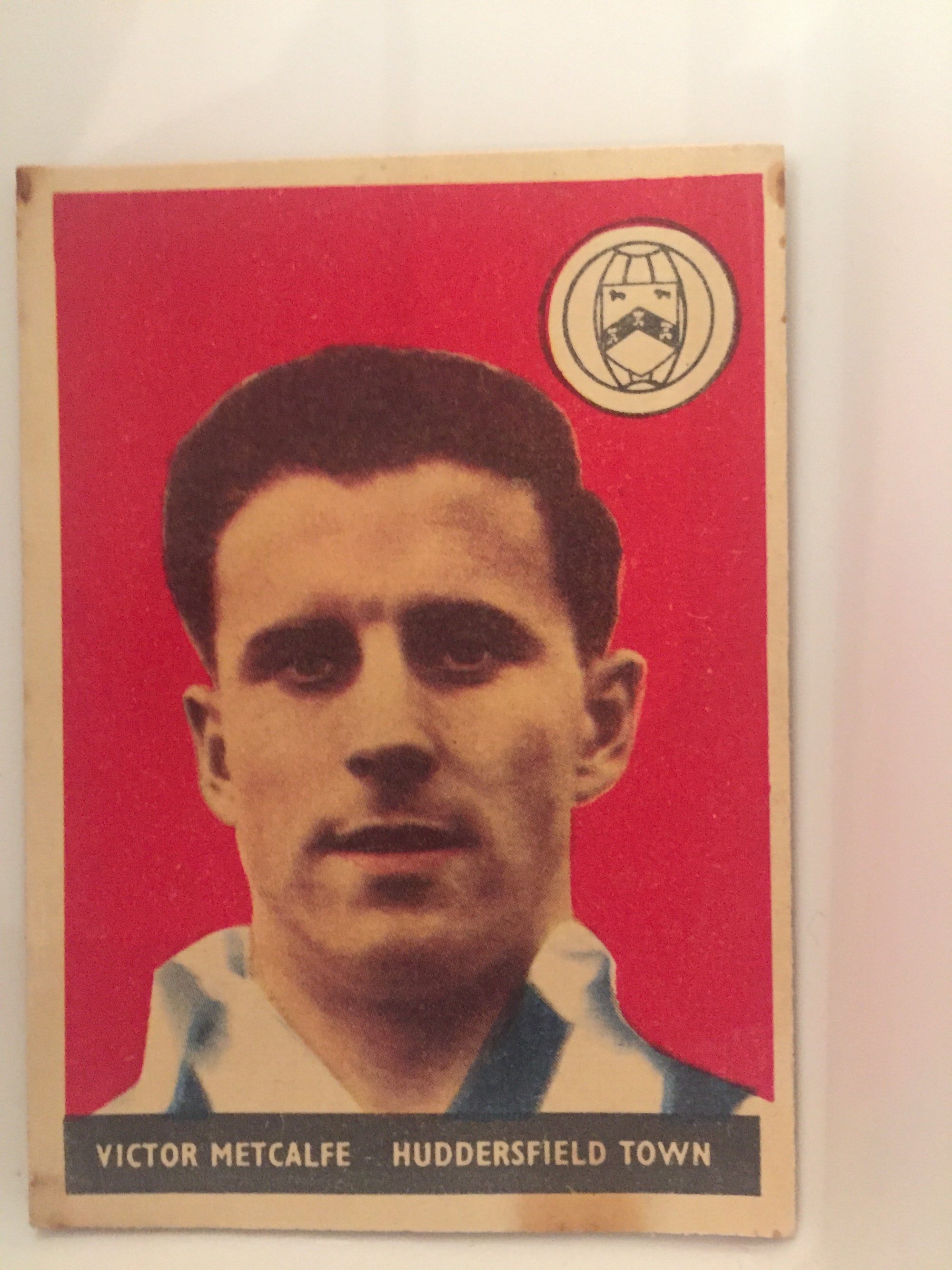 076. VICTOR MATCALFE - HUDDERSFIELD TOWN