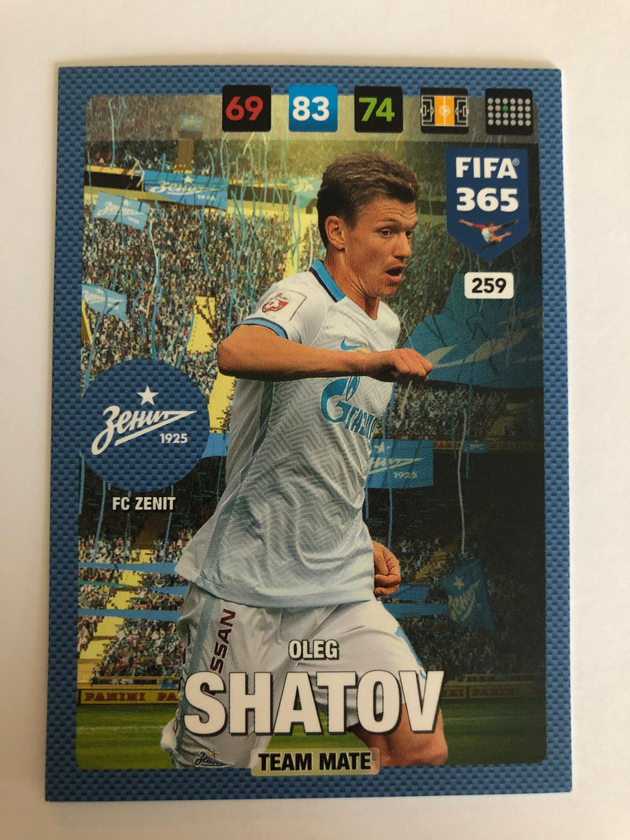 259. OLEG SHATOV - FC ZENIT - TEAM MATE