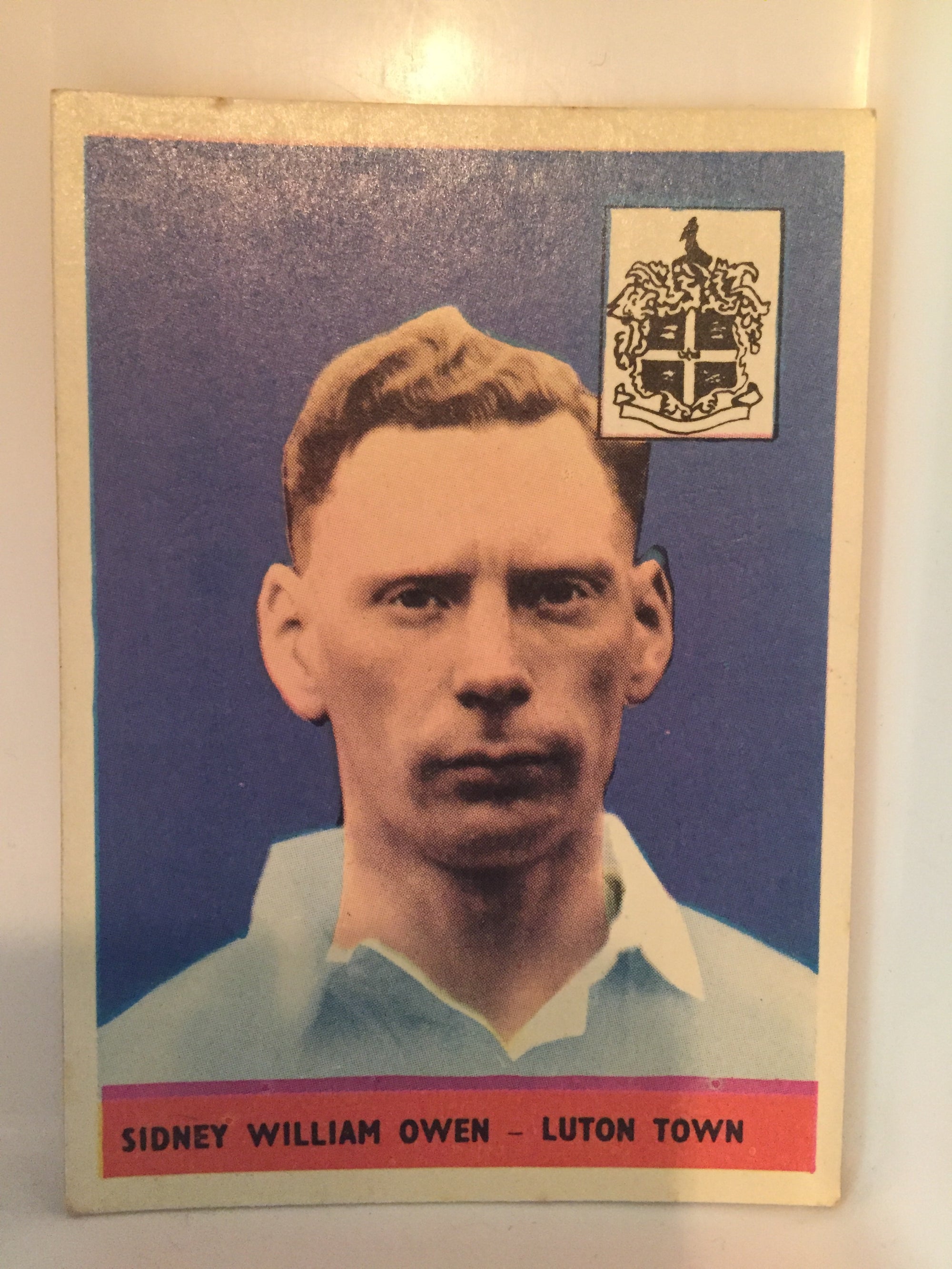 036. SIDNEY WILLIAM OWEN - LUTON TOWN