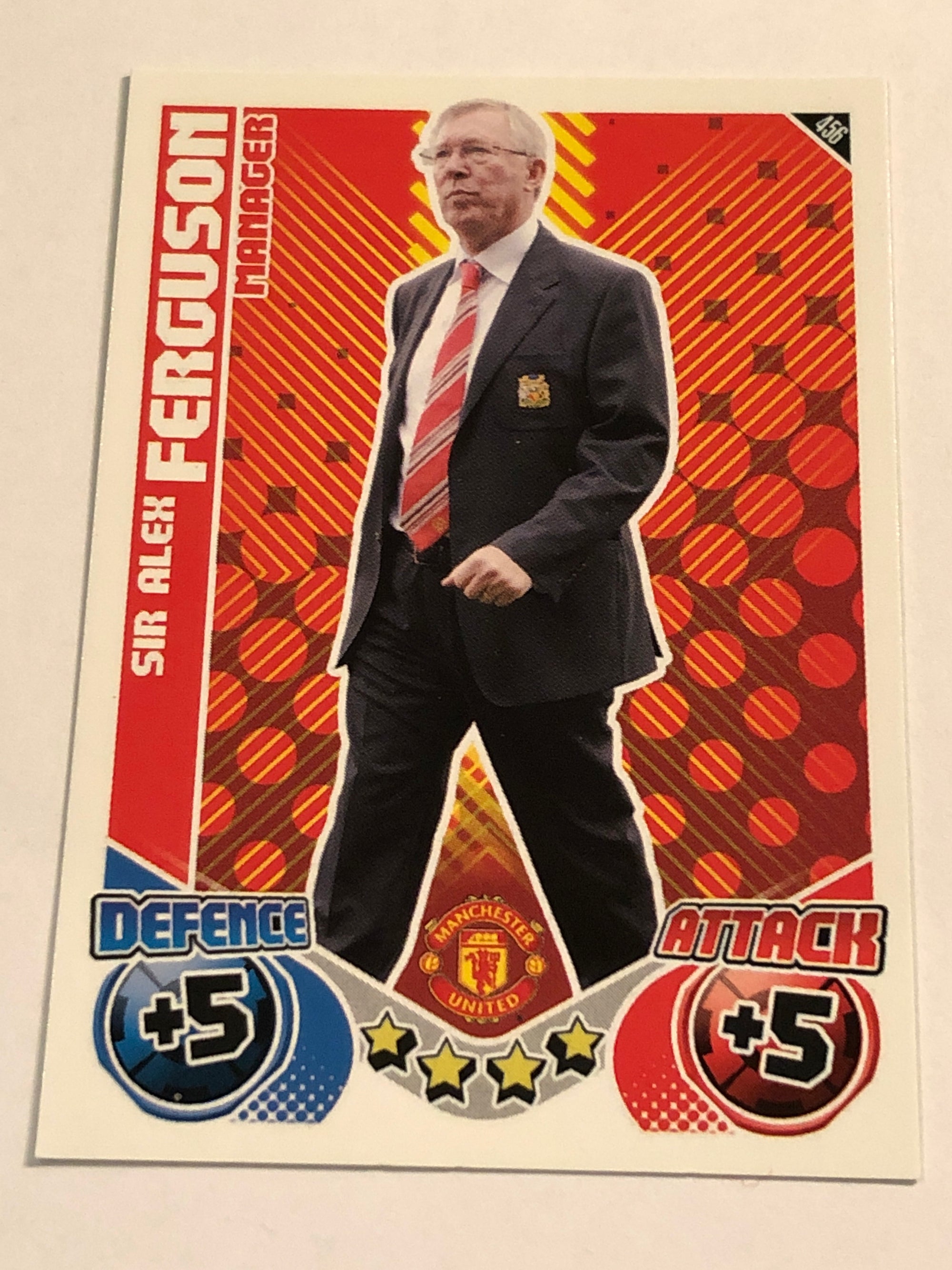 456. SIR ALEX FERGUSON - MANCHESTER UNITED - MANAGER