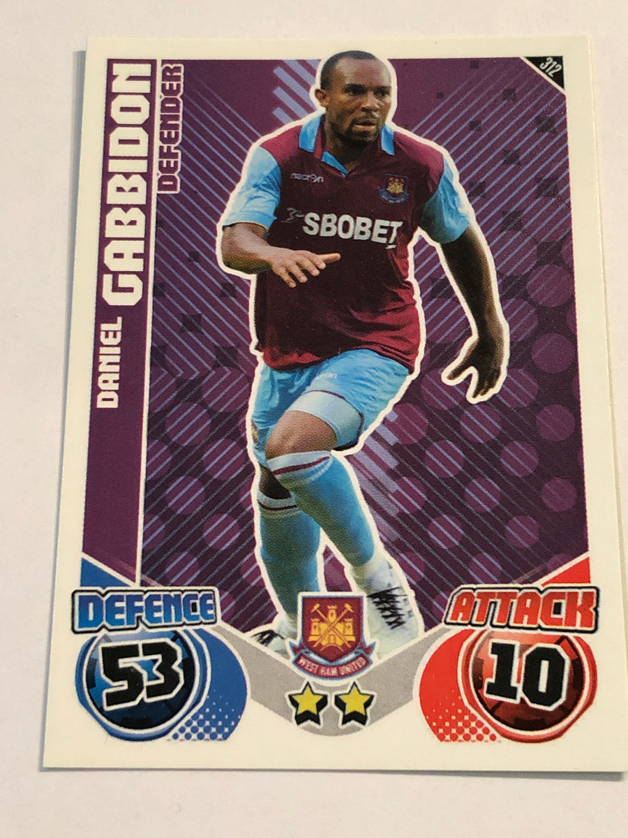 312. DANIEL GABBIDON - WEST HAM UNITED