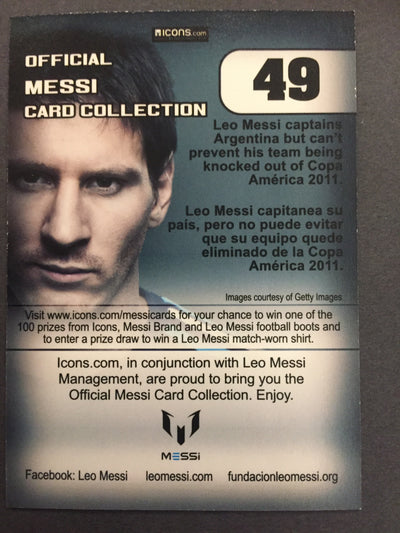 049. OFFICIAL MESSI CARD COLLECTION