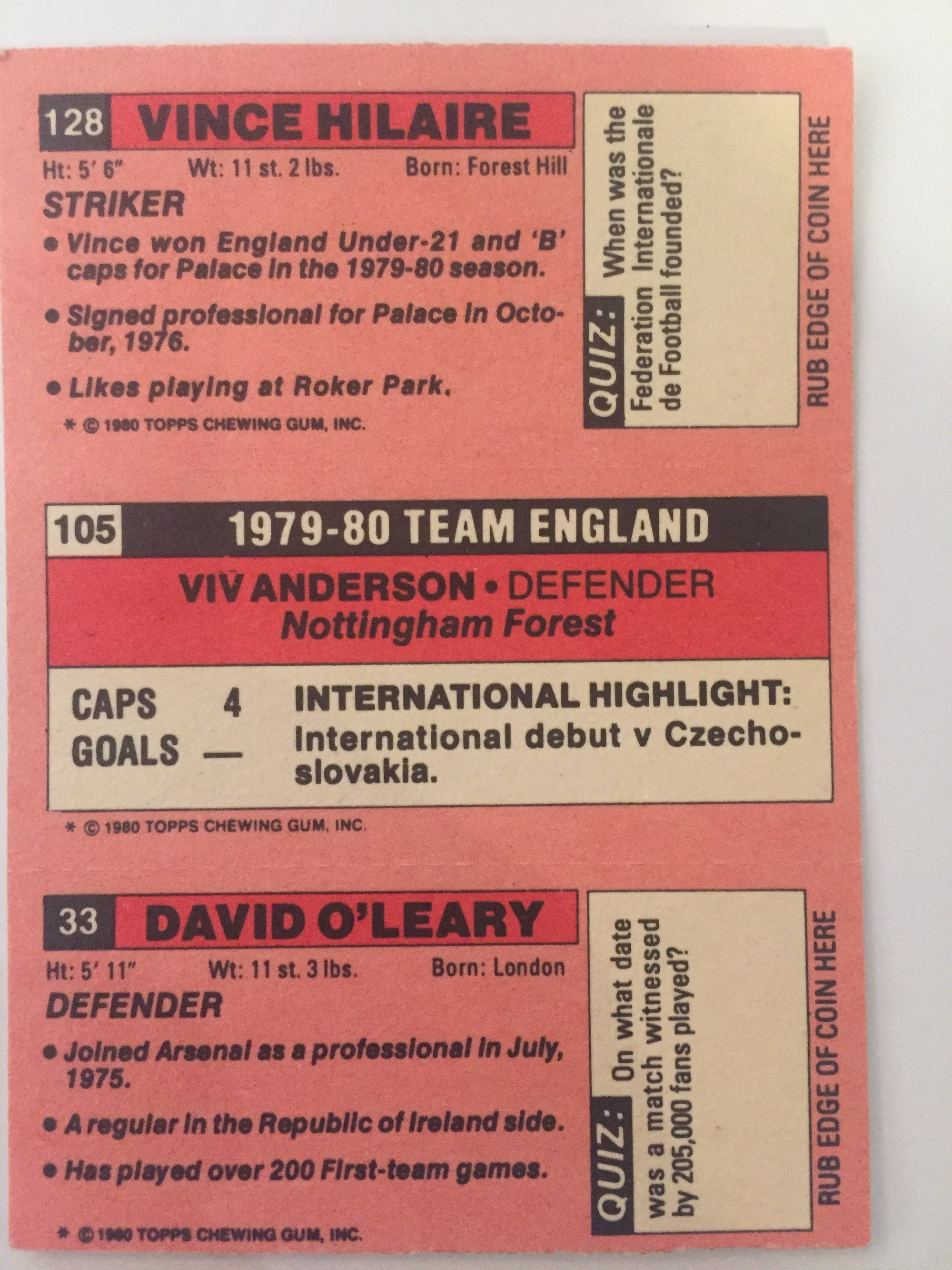 128 - 105 - 33    HILAIRE - ANDERSON - O’LEARY