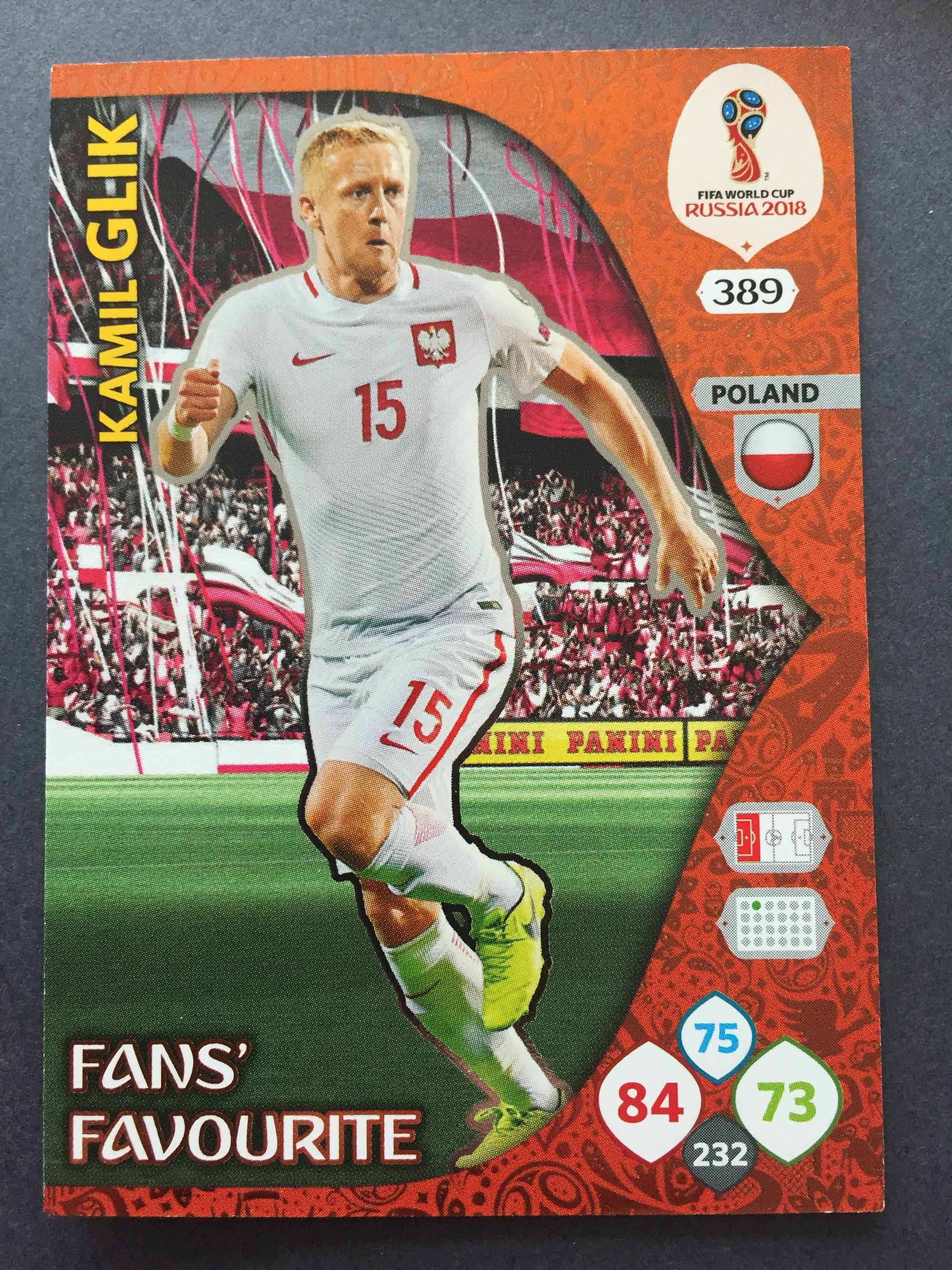 389. KAMIL GLIK - POLAND - FANS FAVOURITE