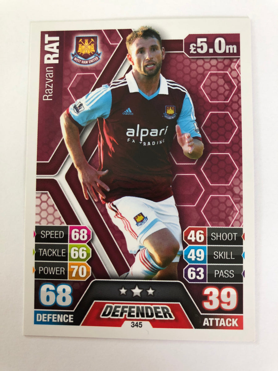 345. RAZVAN RAT - WEST HAM UNITED
