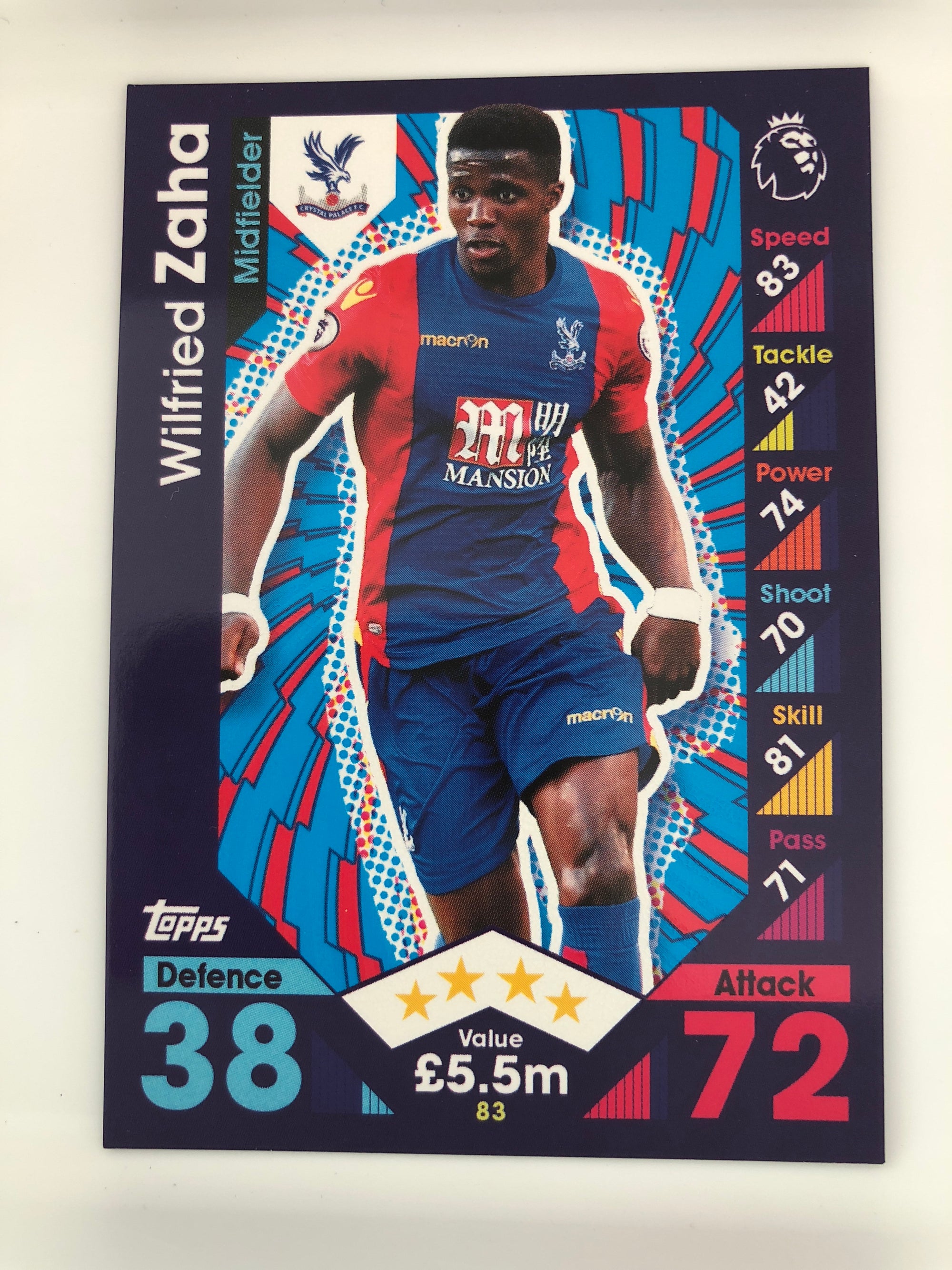 083. WILFRIED ZAHA - CRYSTAL PALACE