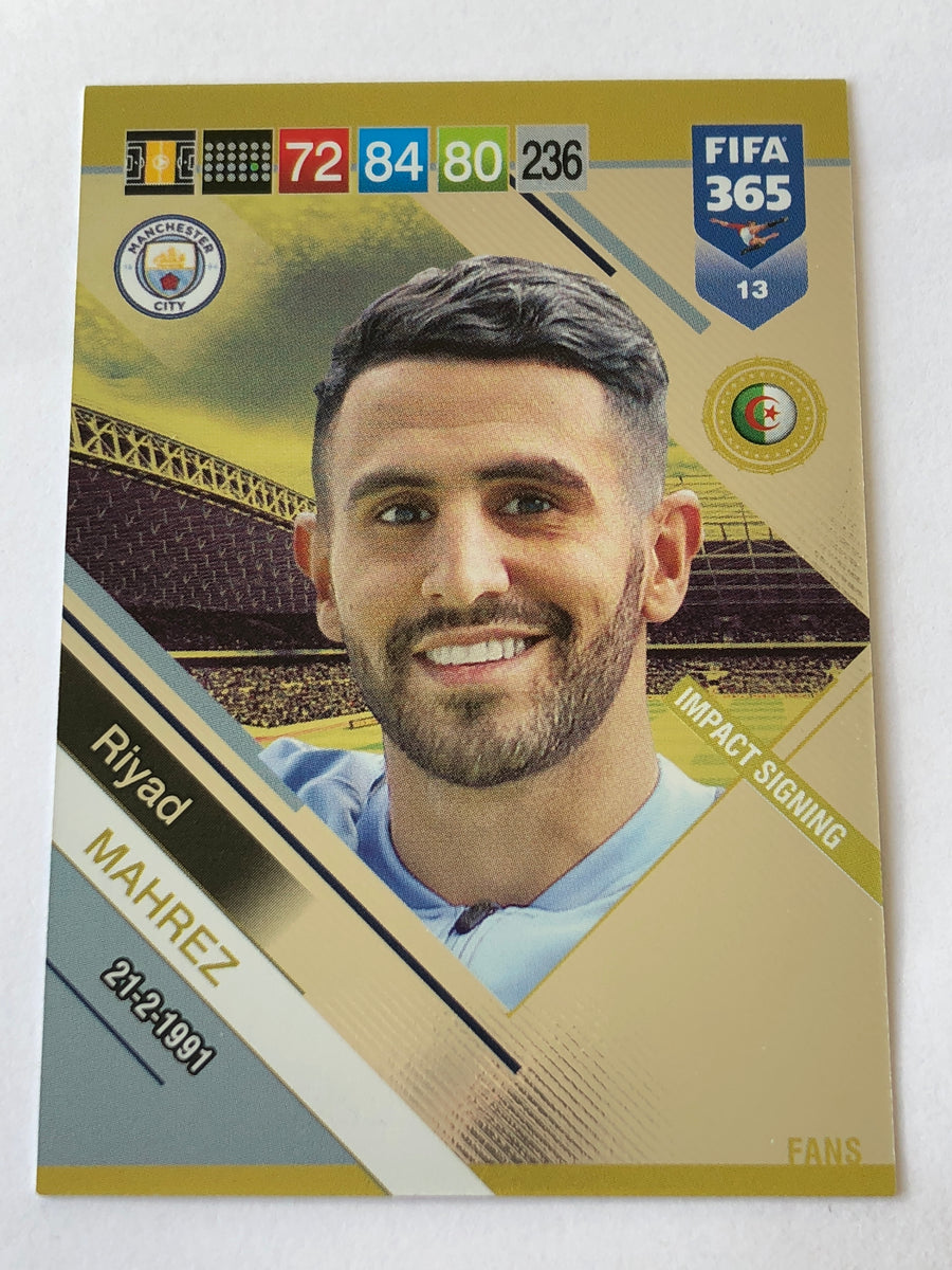 013. RIYAD MAHREZ - MANCHESTER CITY - IMPACT SIGNING