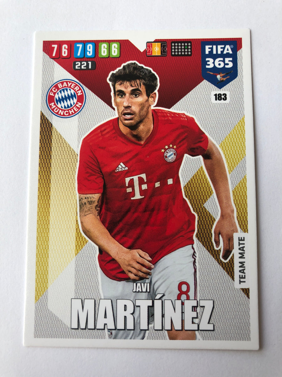 183. JAVI MARTINEZ - BAYERN MÜNCHEN - TEAM MATE