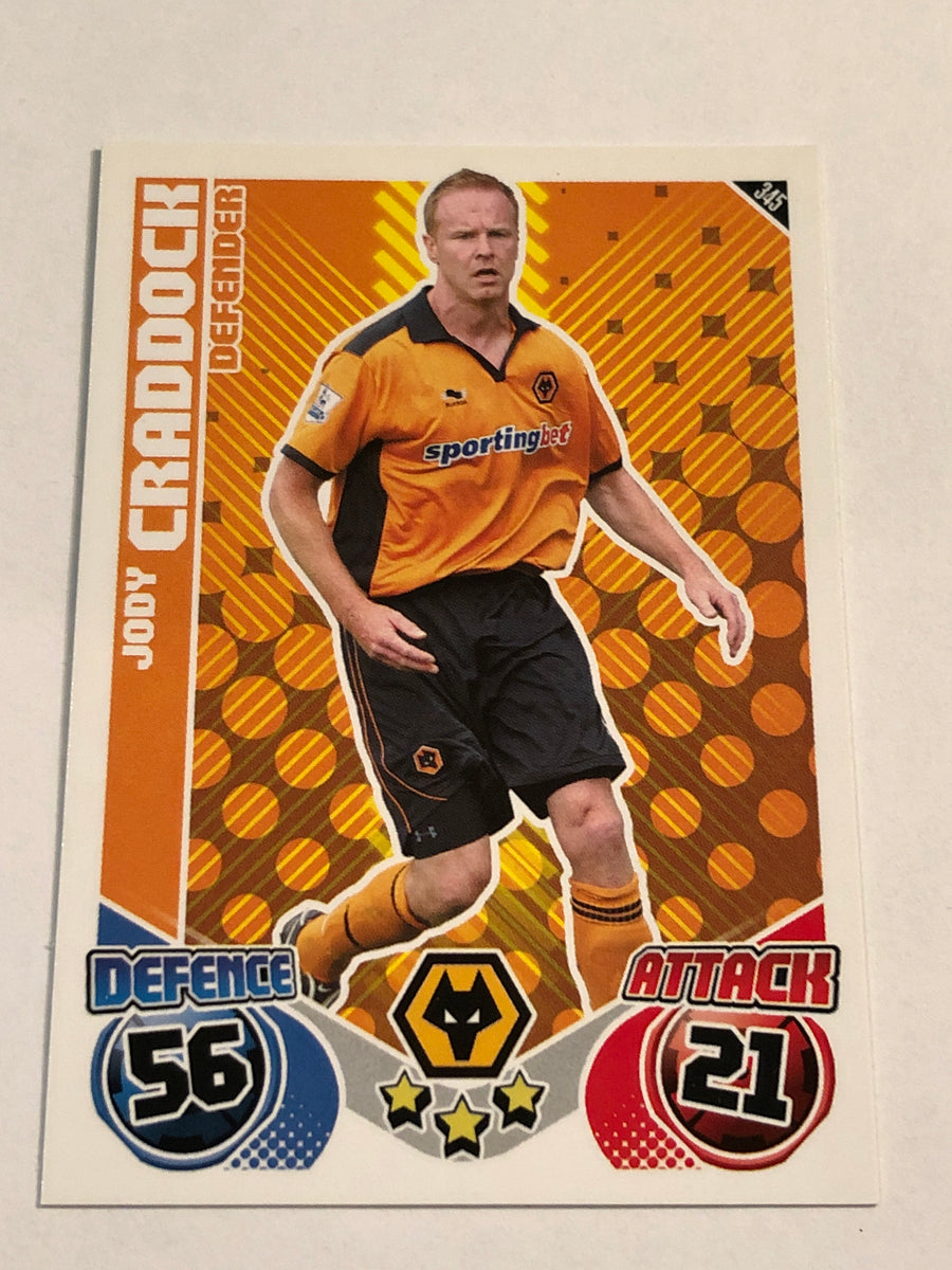345. JODY CRADDOCK - WOLVERHAMPTON WANDERERS