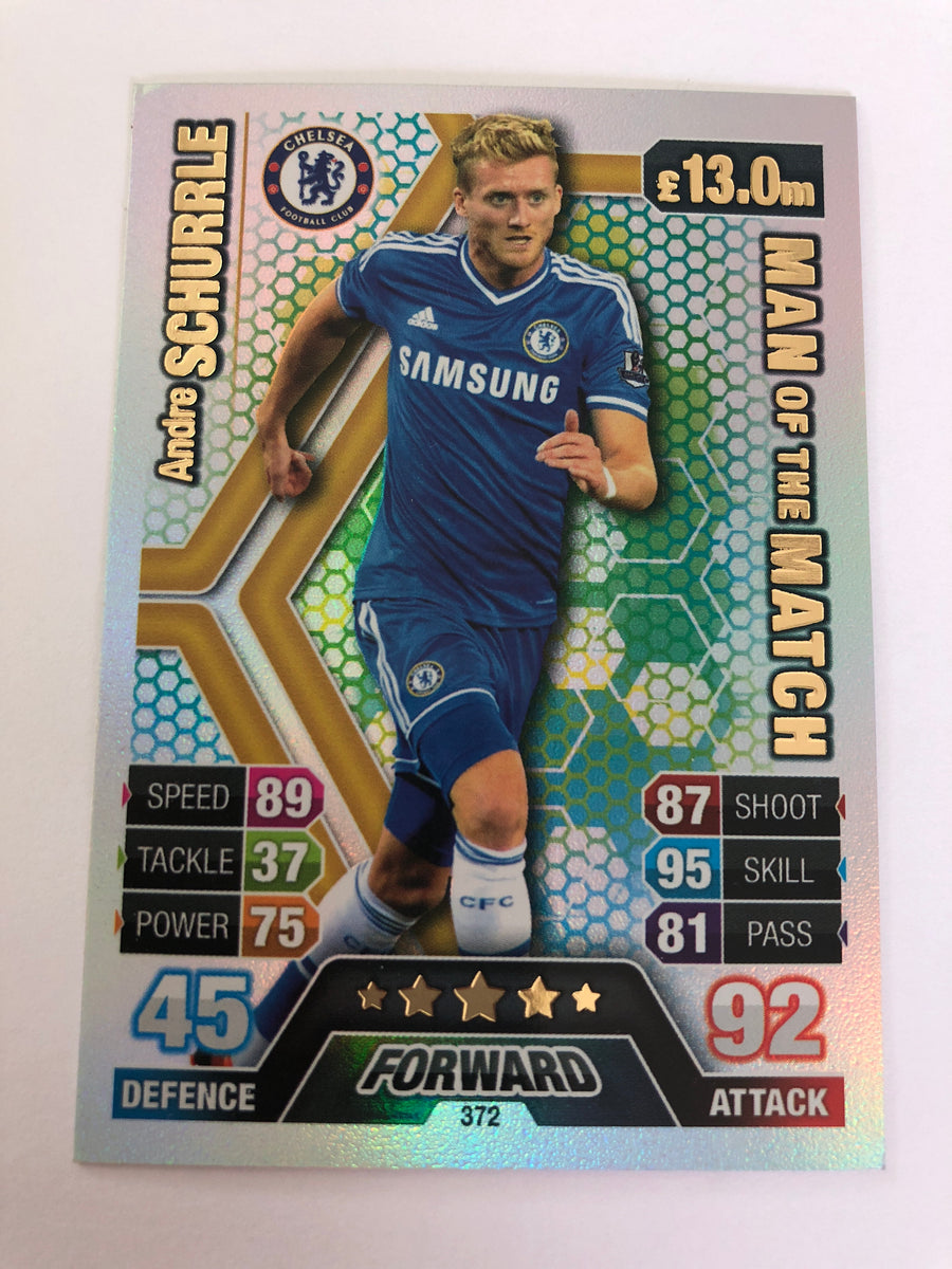 372. ANDRE SCHURRLE - CHELSEA - MAN OF THE MATCH