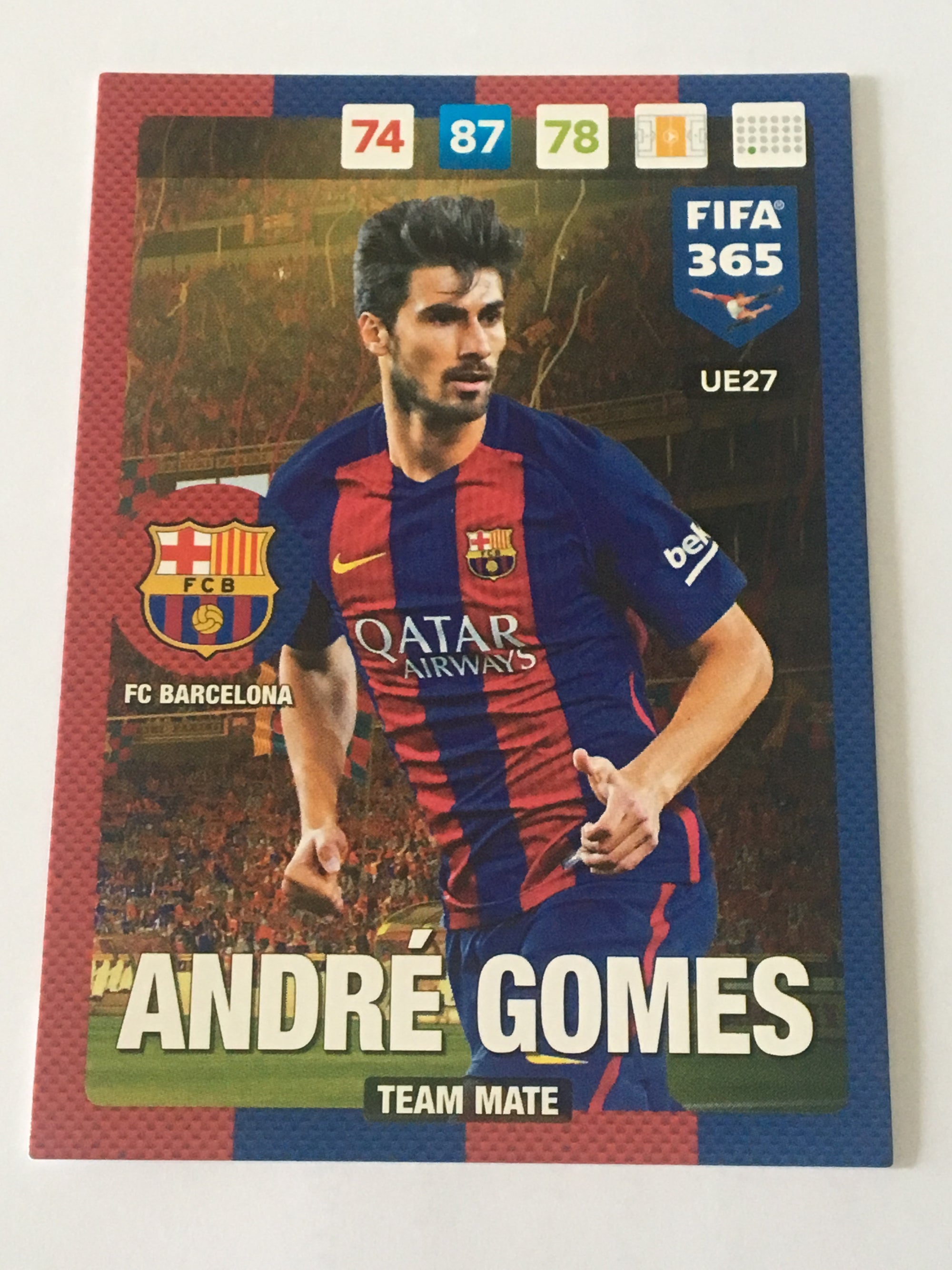 UE027 - ANDRÉ GOMES - FC BARCELONA - TEAM MATE