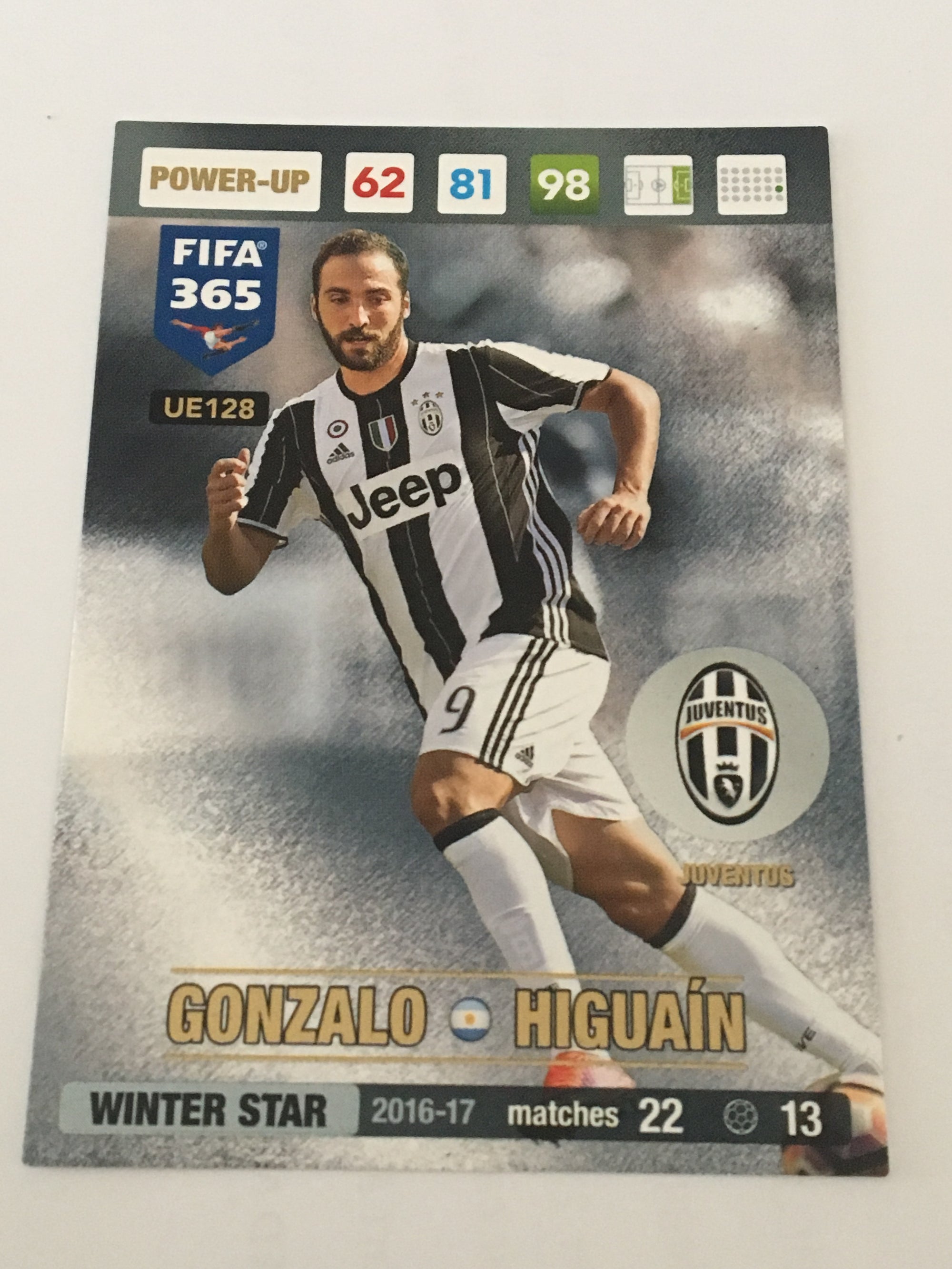 UE128 - GONZALO HIGUAÍN - JUVENTUS - POWER-UP - WINTER STAR