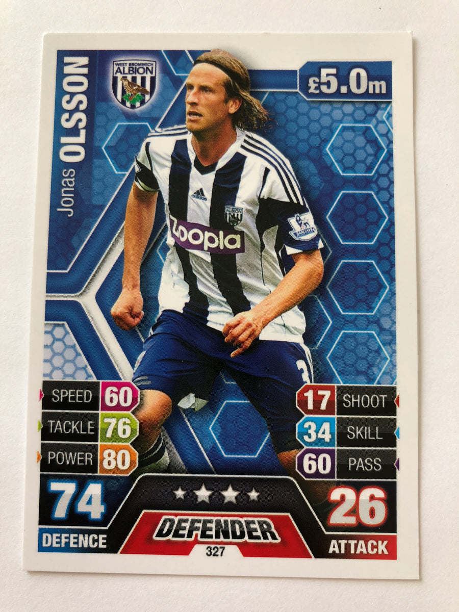 327. JONAS OLSSON - WEST BROMWICH ALBION
