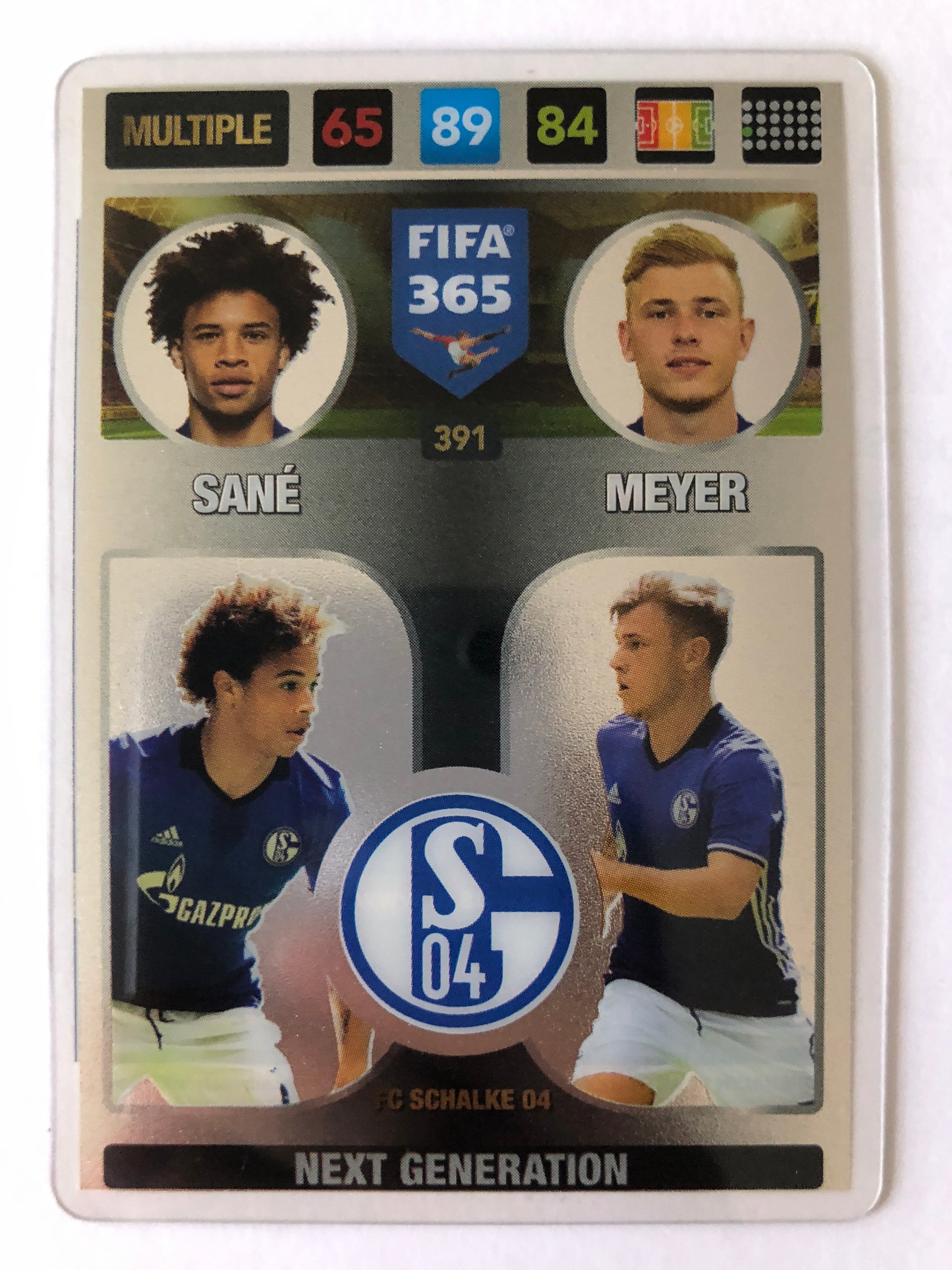 391. FC SCHALKE 04 - SANÉ - MEYER - MULTIPLE - NEXT GENERATION