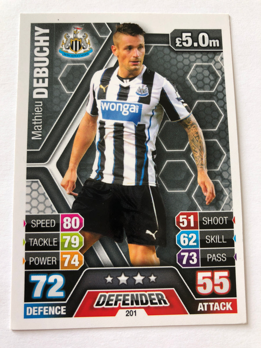 201. MATHIEU DEBUCHY - NEWCASTLE UNITED