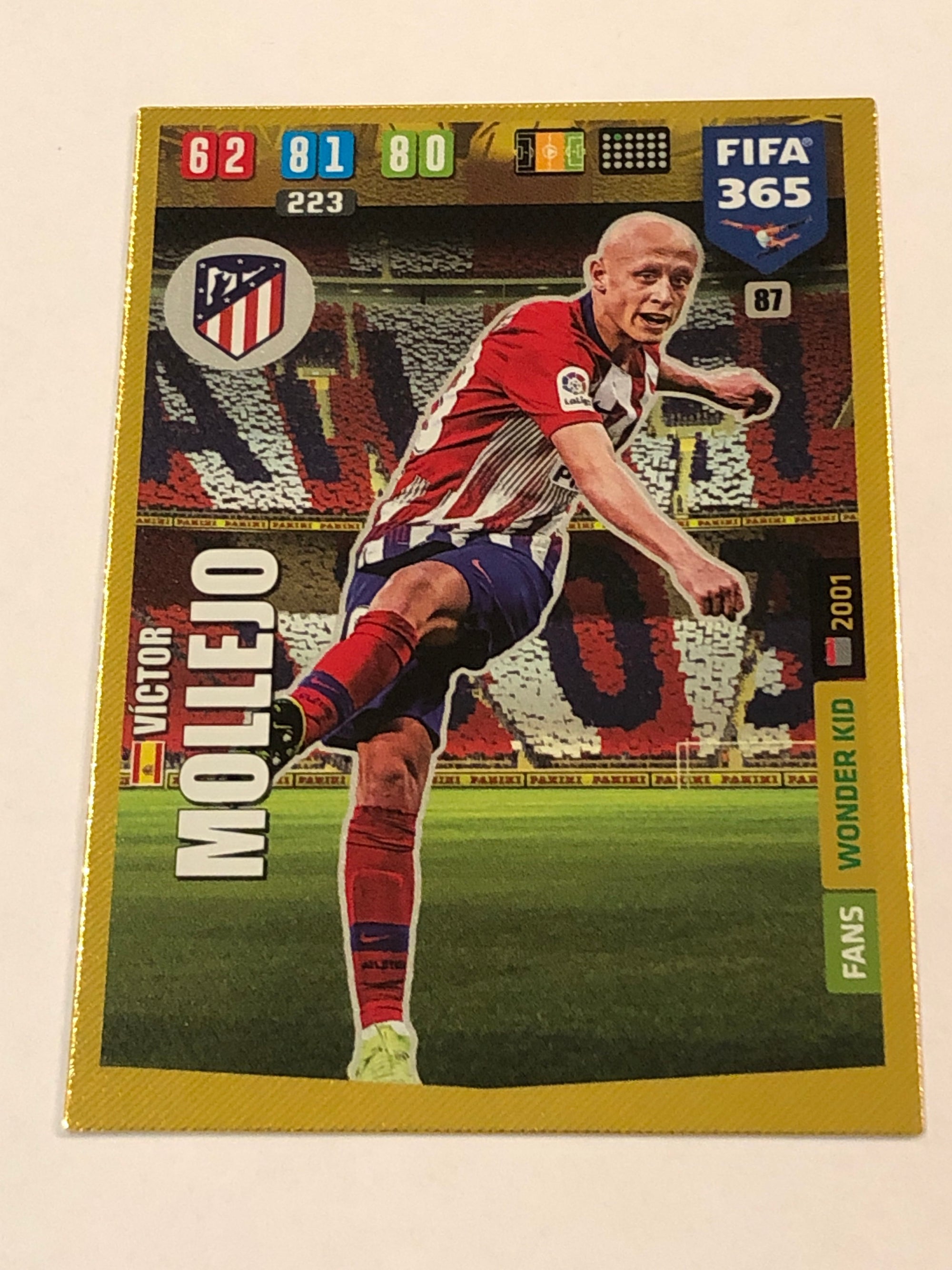 087. VICTOR MOLLEJO - ATLETICO DE MADRID - FANS WONDER KID