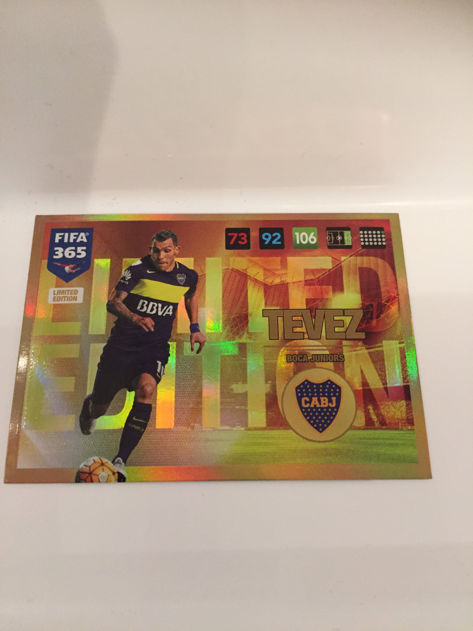 LIMITED EDITION - BOCA JUNIORS - TEVEZ