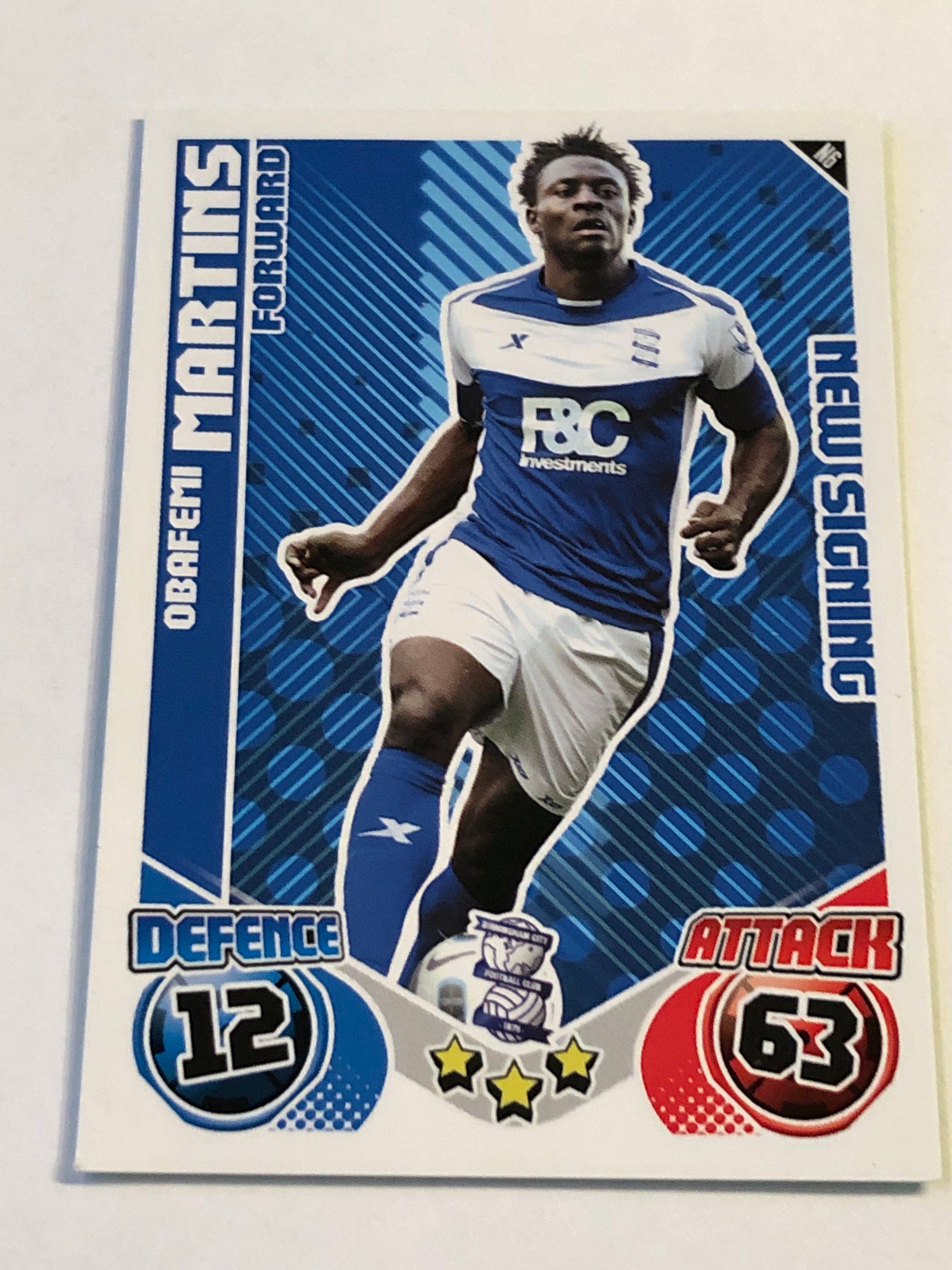 M5. OBAFEMI MARTINS - BIRMINGHAM - NEW SIGNING