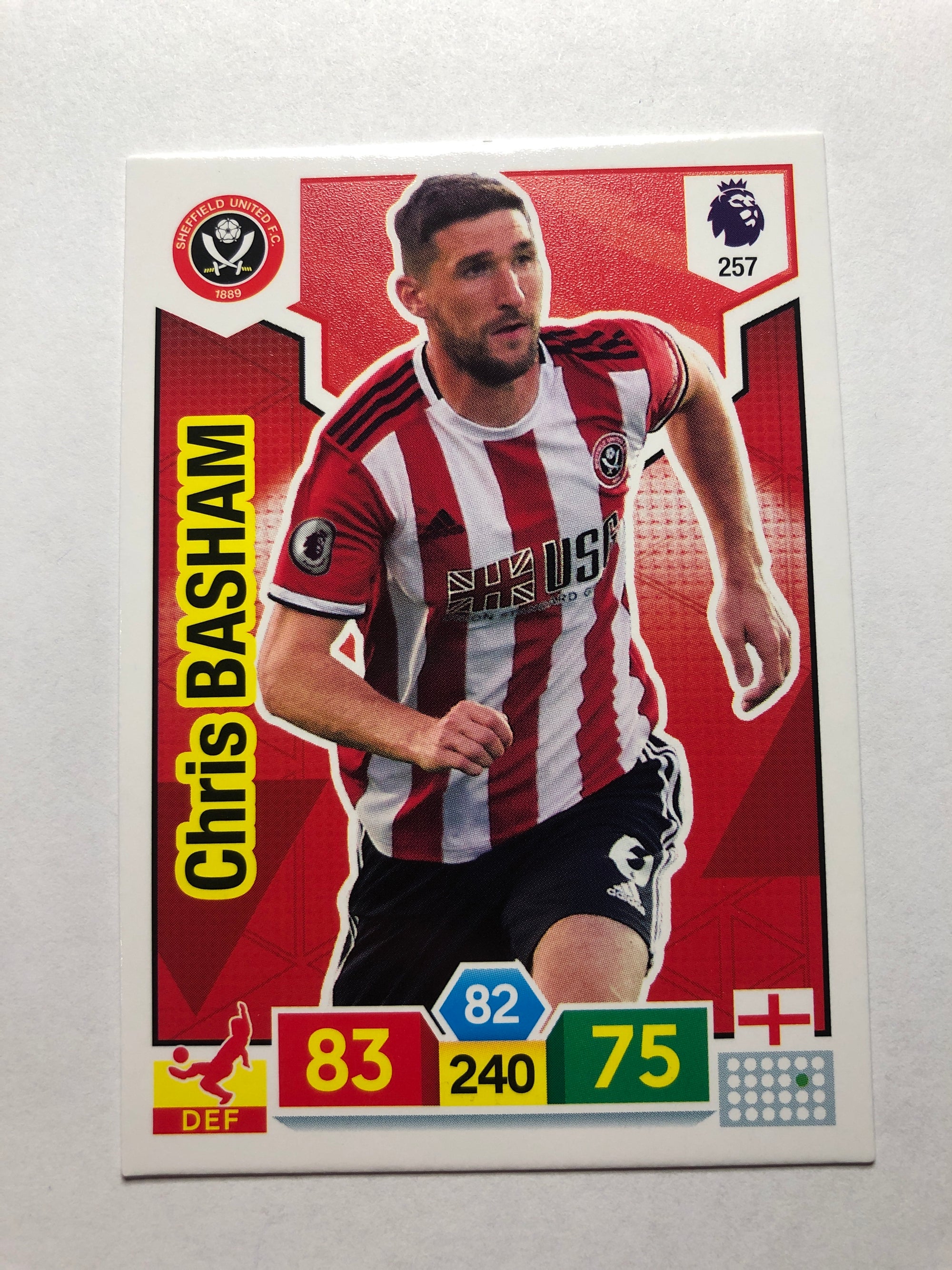 257. CHRIS BASHAM - SHEFFIELD UNITED